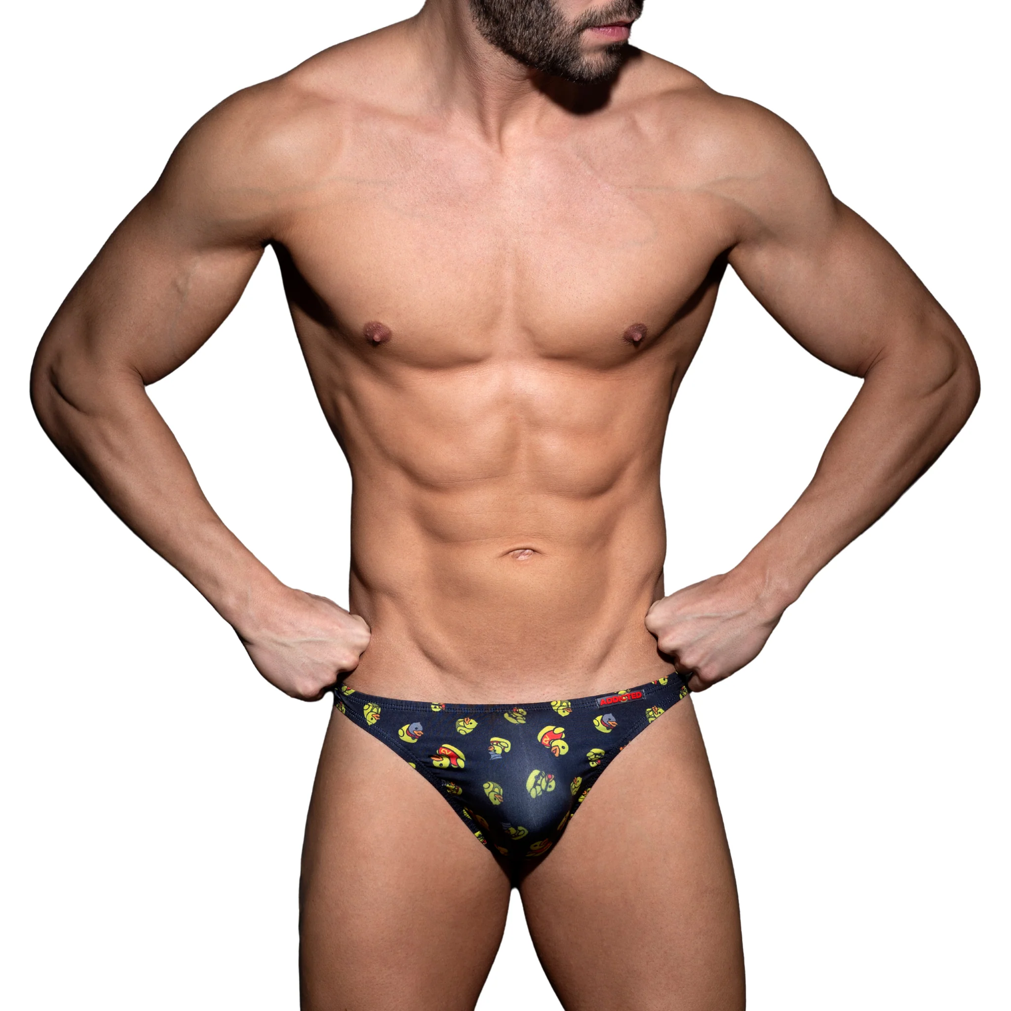 AD Fetish AD Duckies Thong Black ADF197 - Image 2