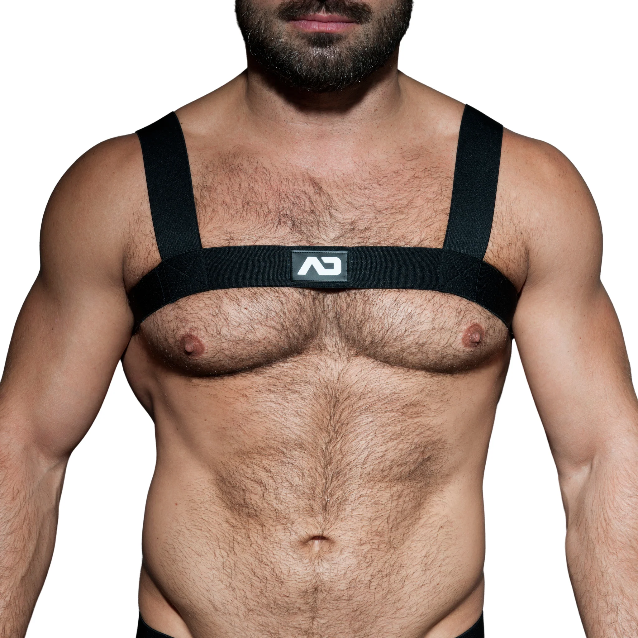 AD Fetish Basic Elastic Harness Black ADF104 - Image 2
