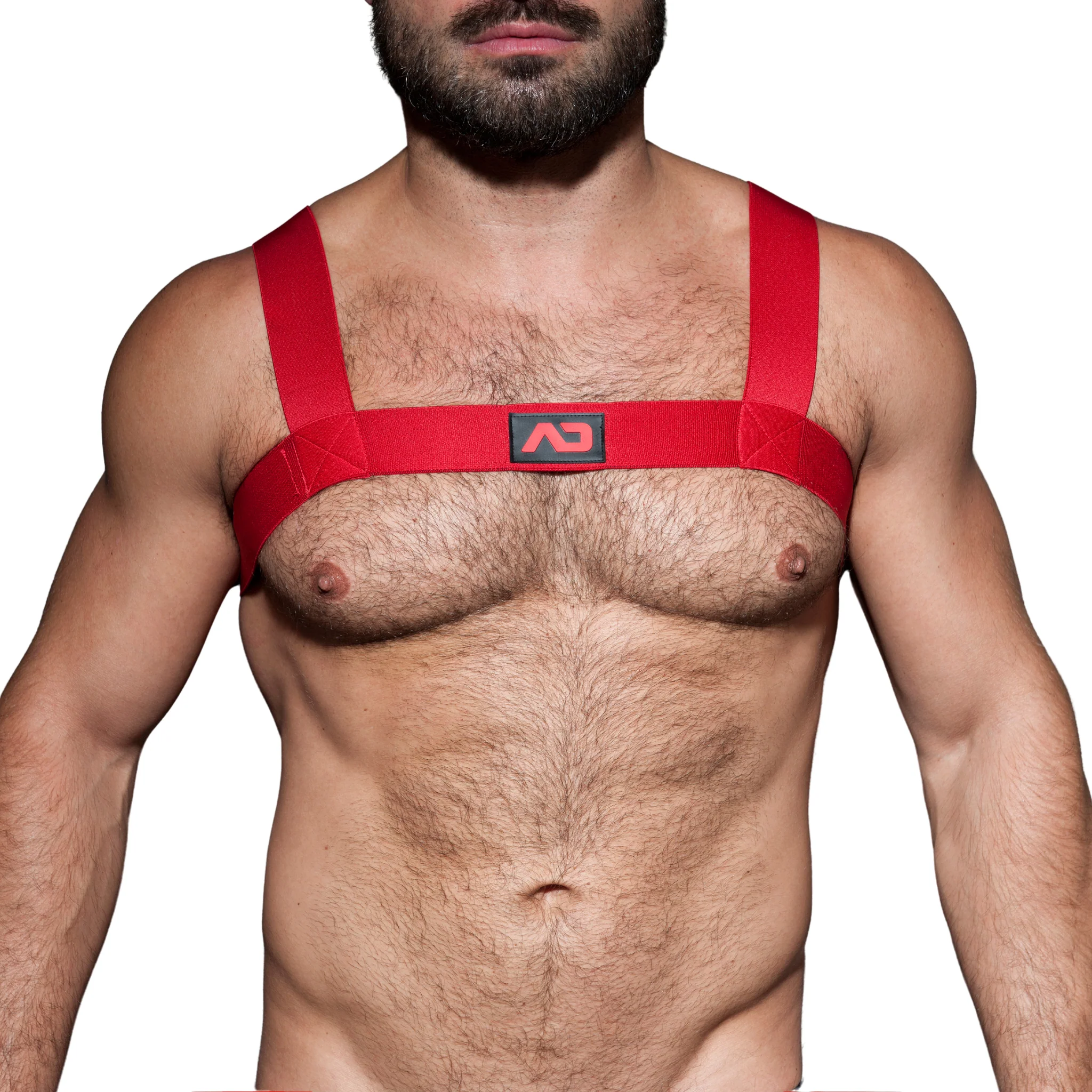 AD Fetish Basic Elastic Harness Red ADF104 - Image 2