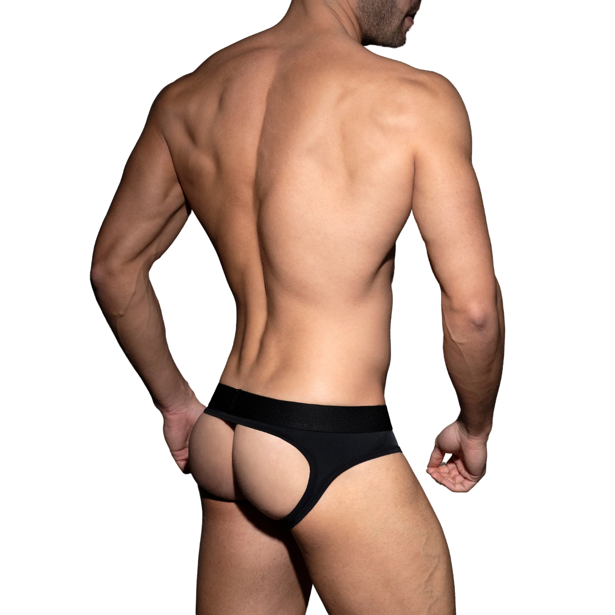 AD Fetish Bottomless Brief Black ADF92 - Image 3
