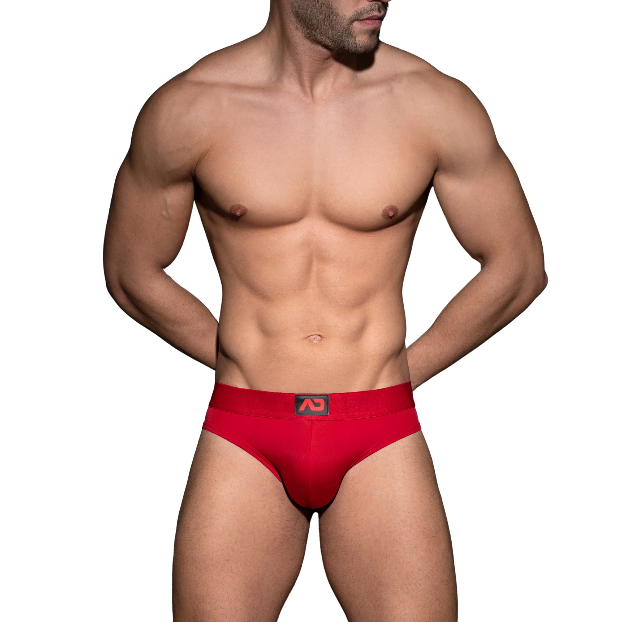 AD Fetish Bottomless Brief Red ADF92 - Image 2