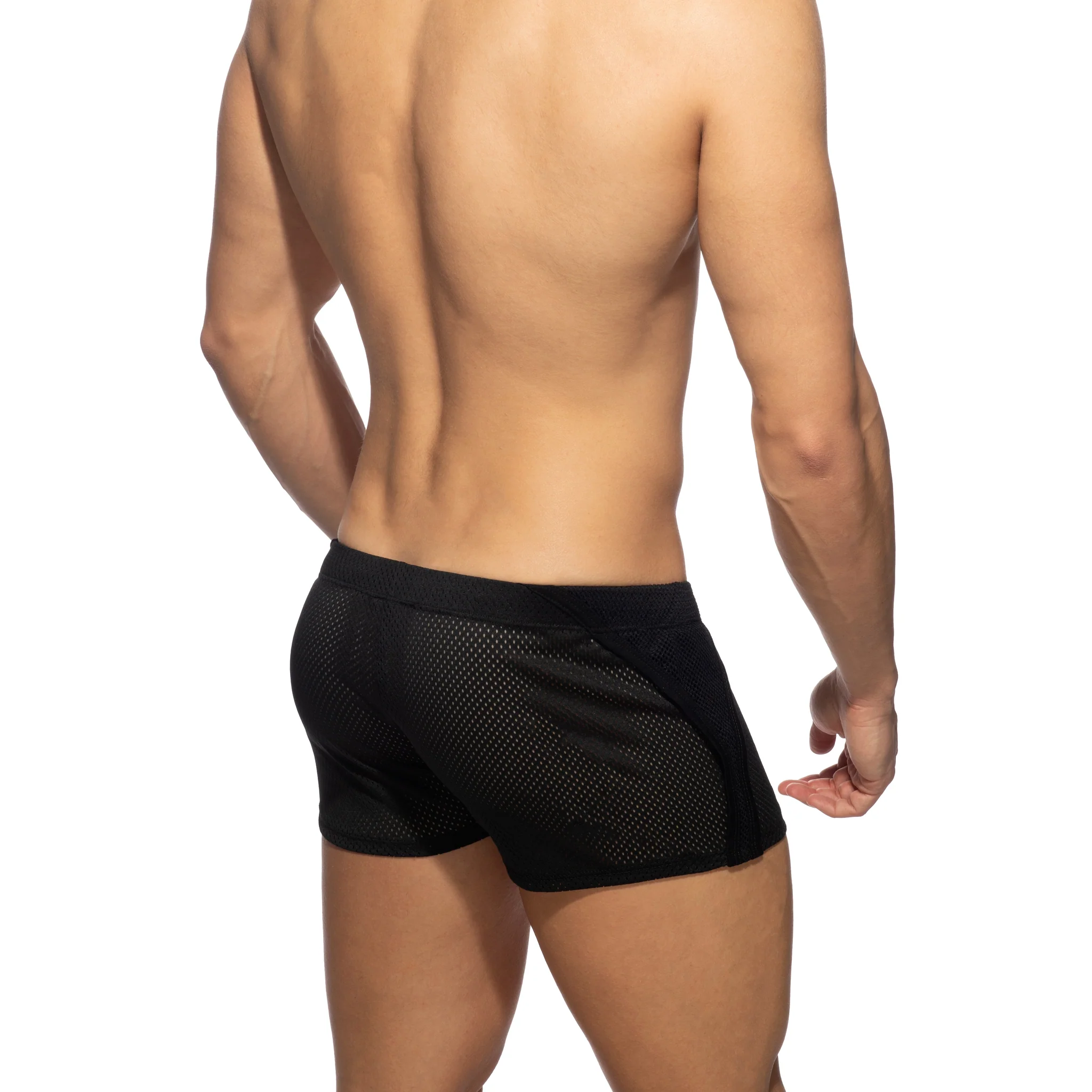 AD Fetish Combi Mesh Shorts Black ADF176 - Image 3