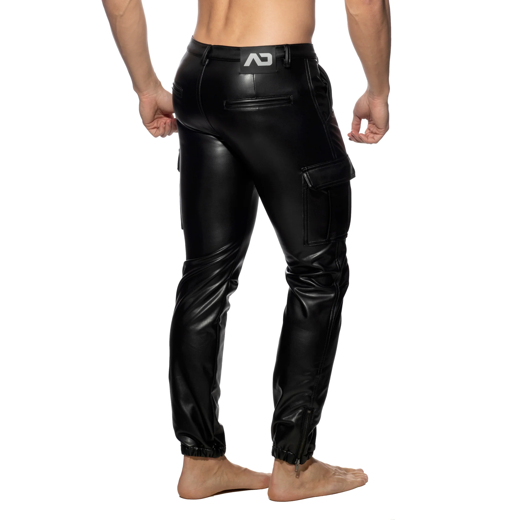 AD Fetish Fetish Rub Cargos Black ADF195 - Image 3
