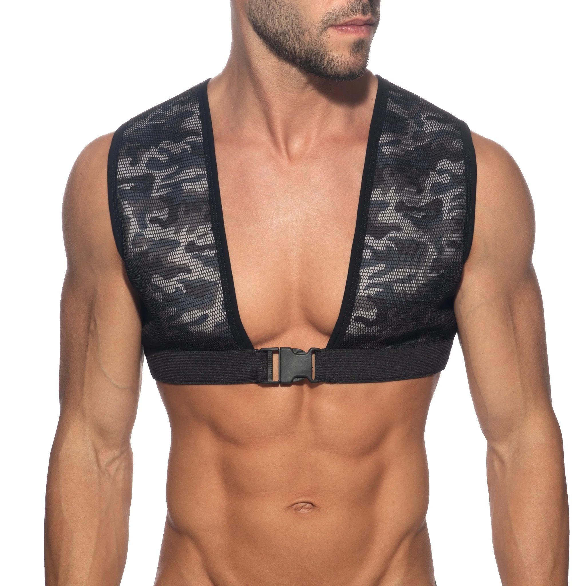 AD Fetish Fuse Clip Vest Camouflage ADF223 - Image 2