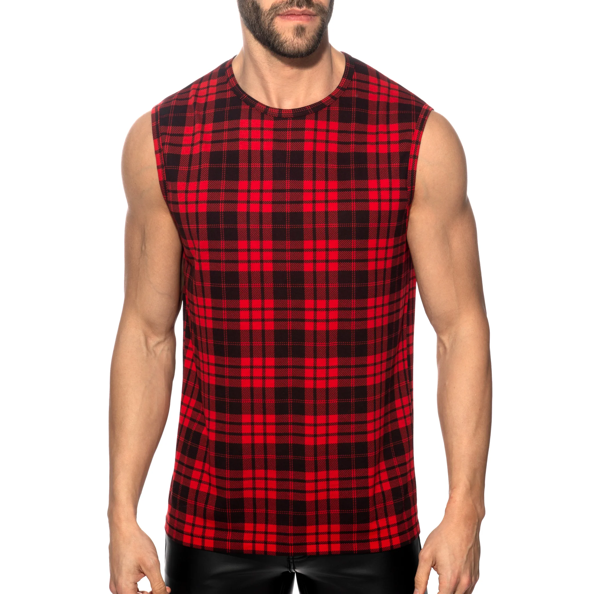 AD Fetish Laddie Tank Top Red ADF232 - Image 2