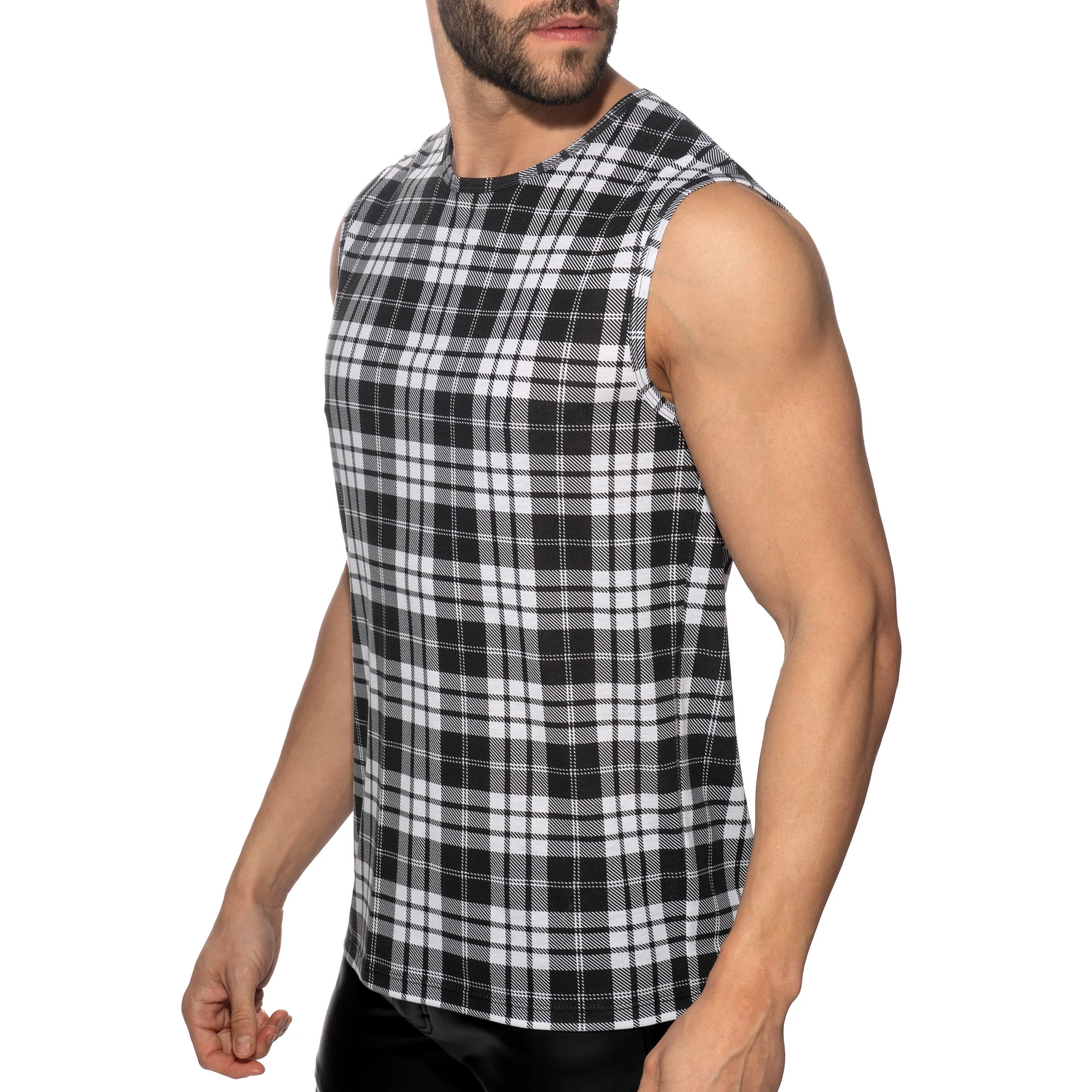 AD Fetish Laddie Tank Top White ADF232