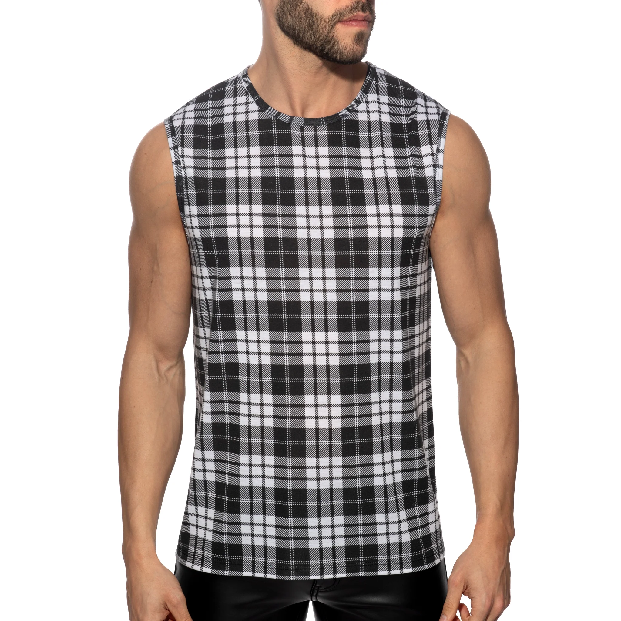 AD Fetish Laddie Tank Top White ADF232 - Image 2