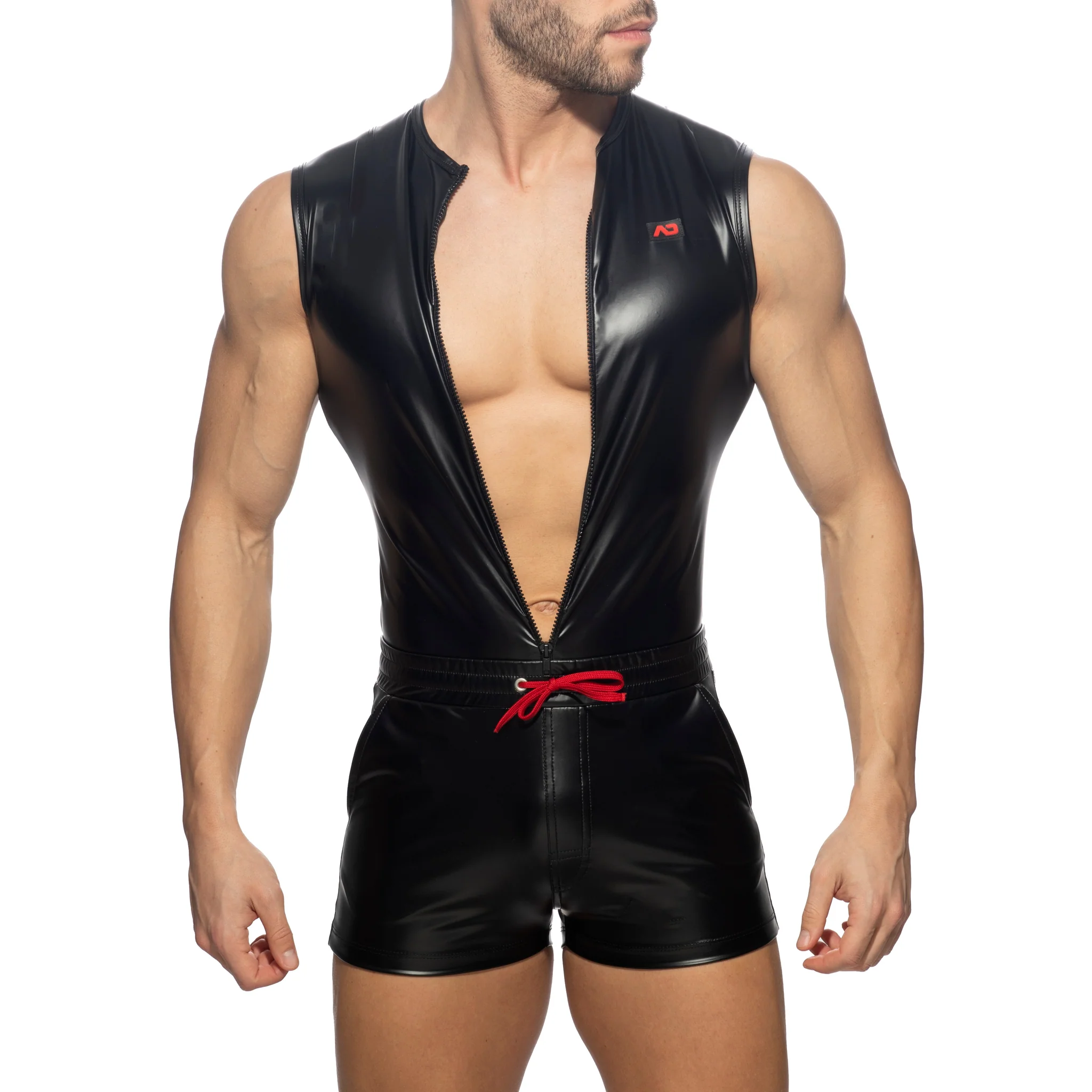 AD Fetish Shorts Rub Body Black ADF181 - Image 2