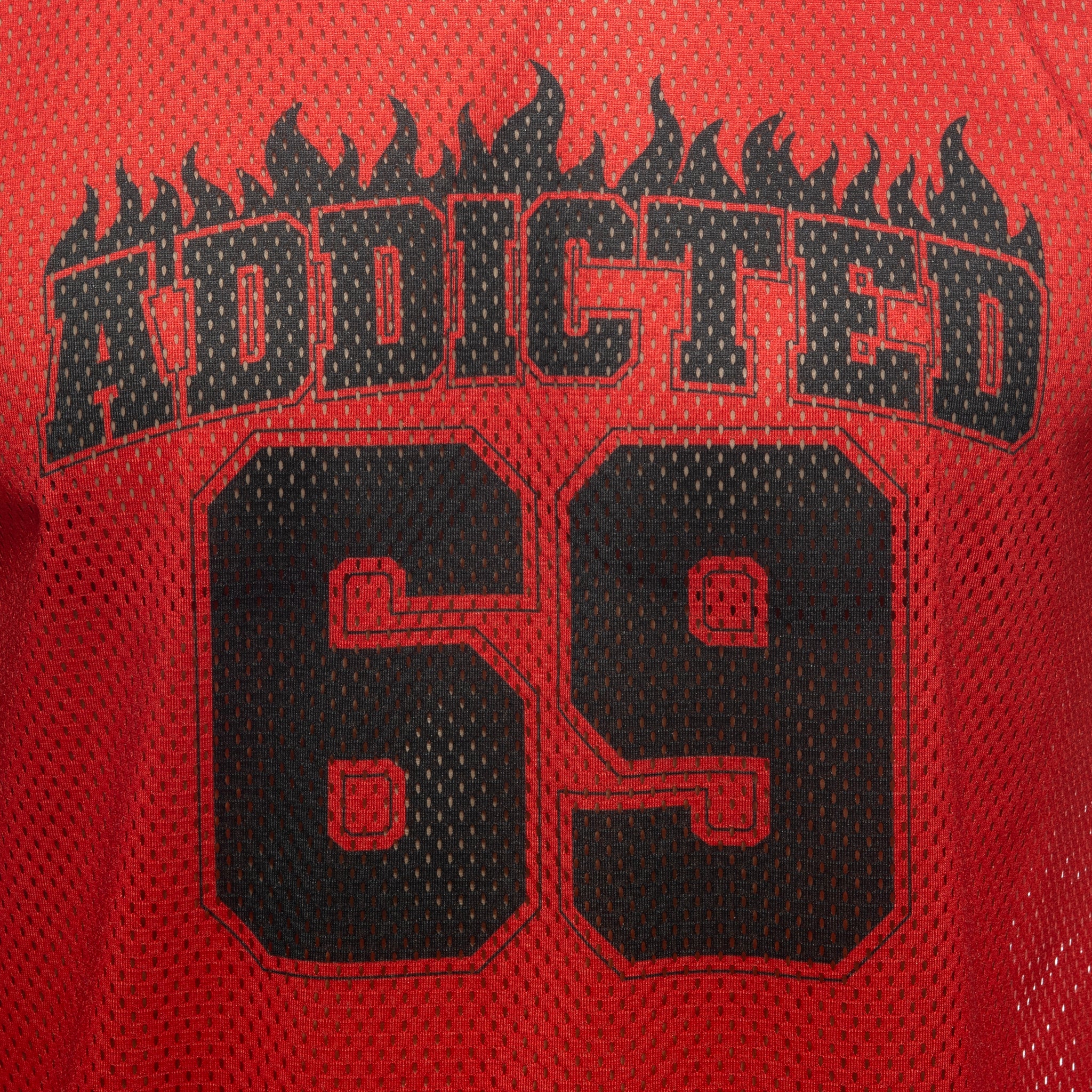 Addicted 69 Tank Top Red AD1340 - Image 4