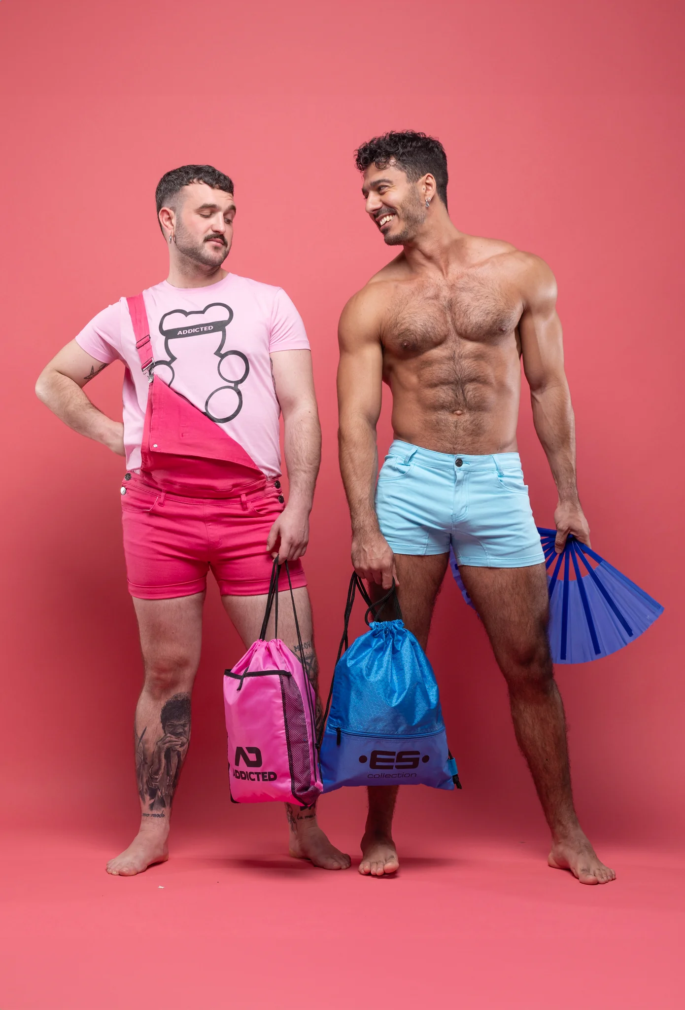 Addicted AD Beach Bag 5.0 Pink AD1076 - Image 6
