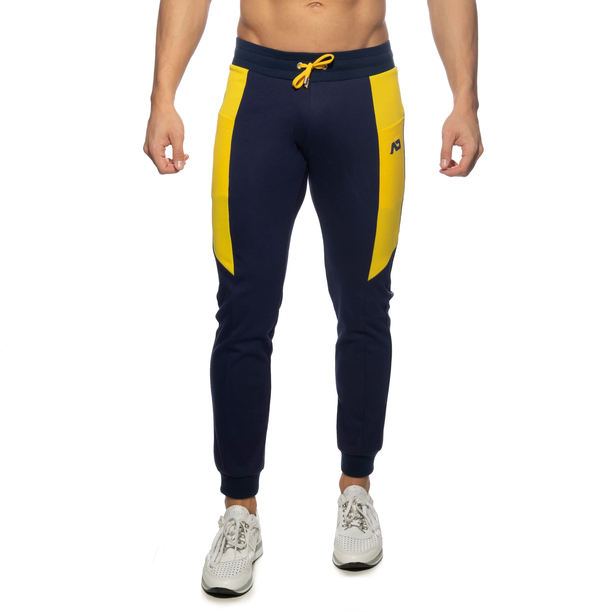 Addicted AD Cotton Sports Long Pants Navy AD1066 - Image 2