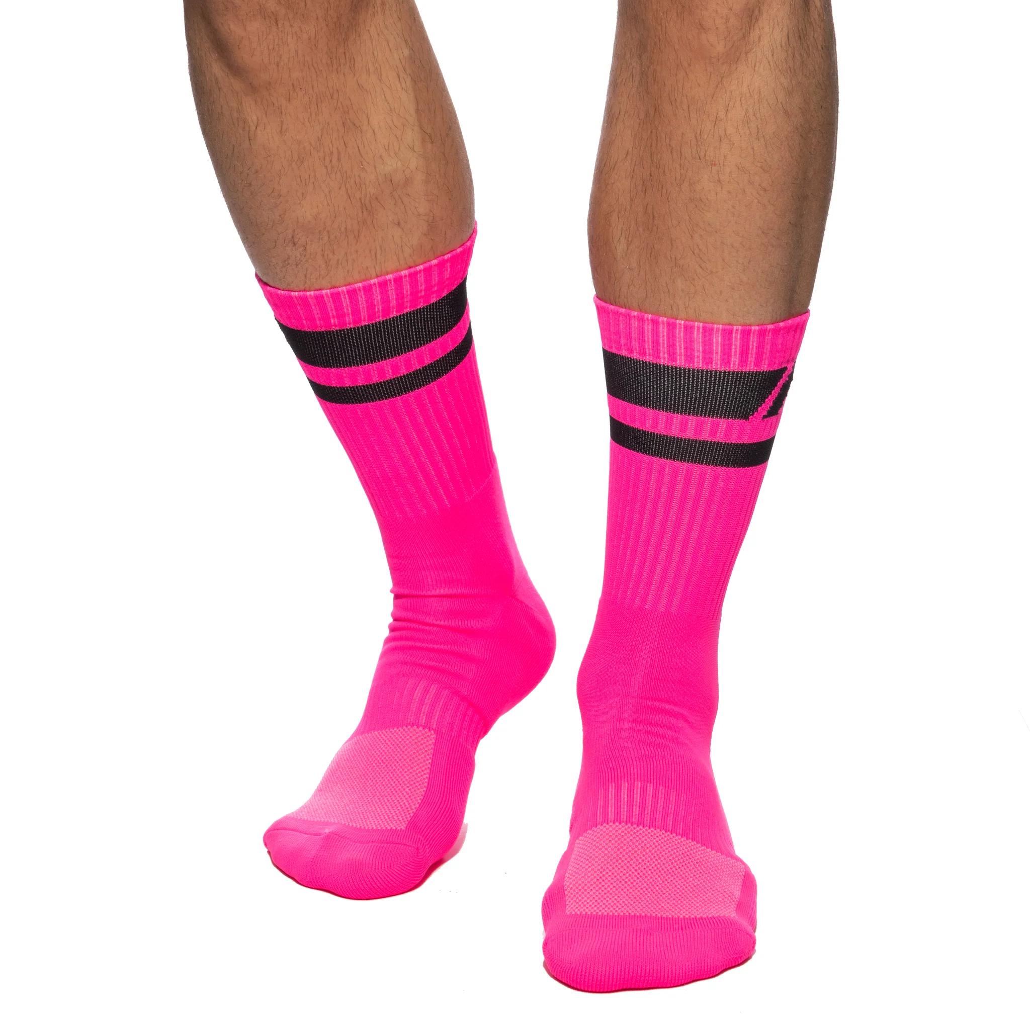 Addicted AD Neon Socks Neon Pink AD1217 - Image 2