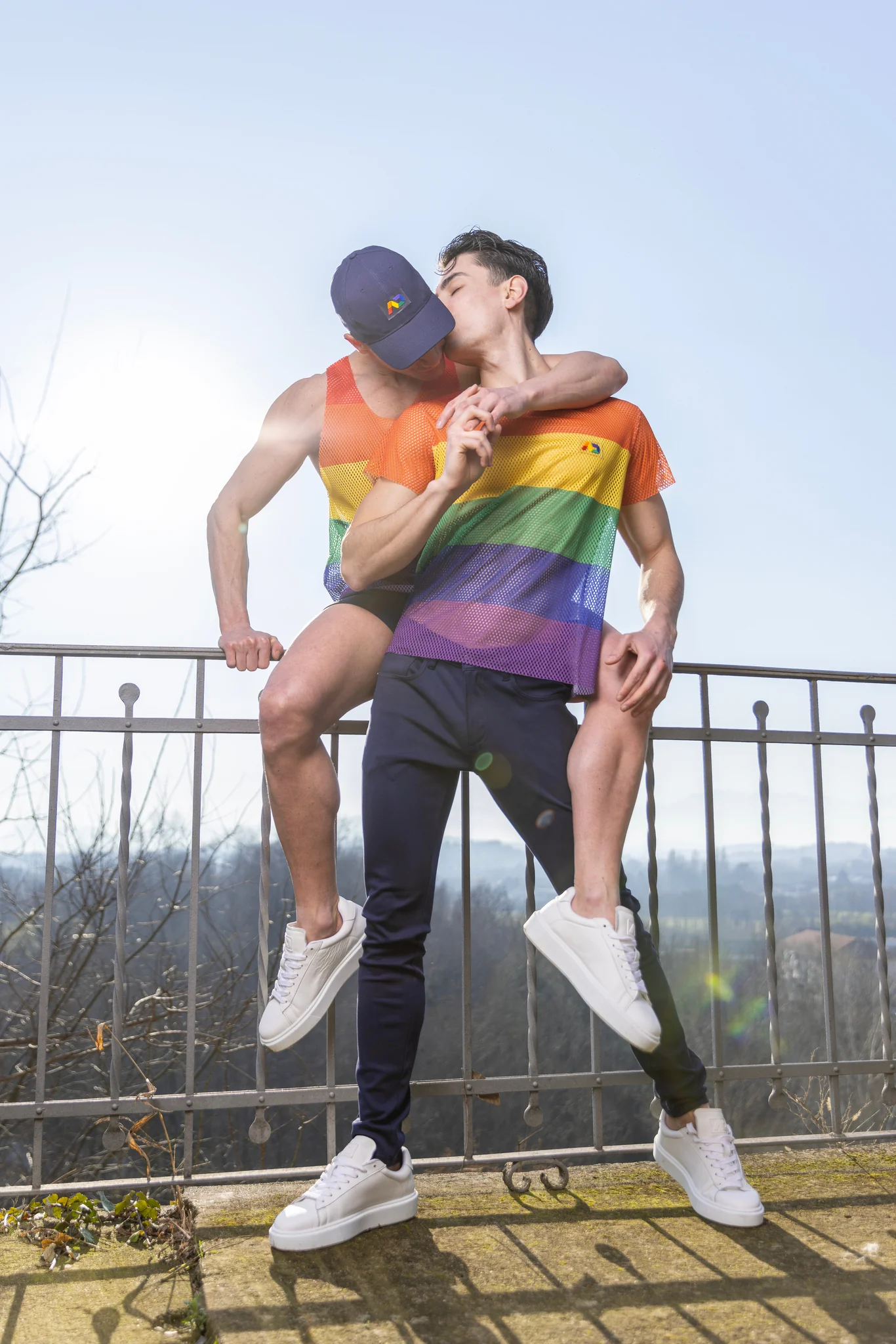 Addicted AD Rainbow Cap Navy AD1118 - Image 4