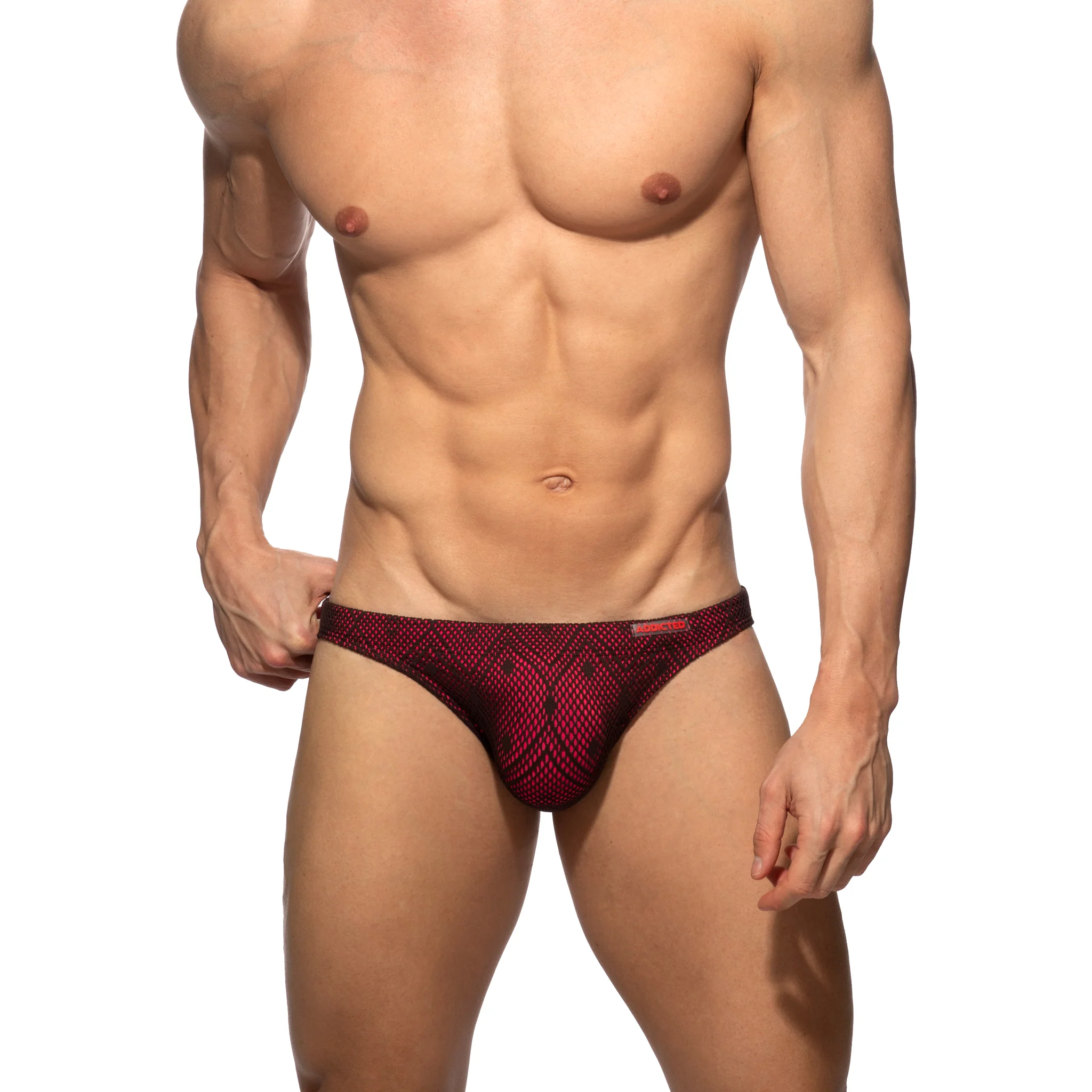 Addicted Adagir Swim Bikini Brief Brown ADS377 - Image 2