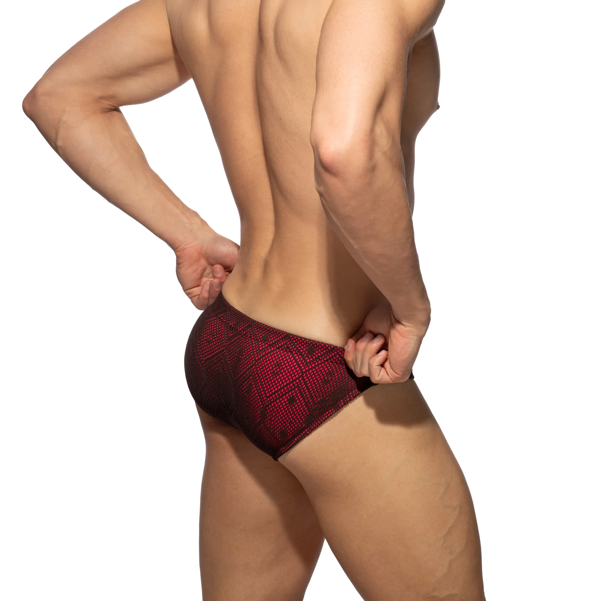 Addicted Adagir Swim Bikini Brief Brown ADS377 - Image 3