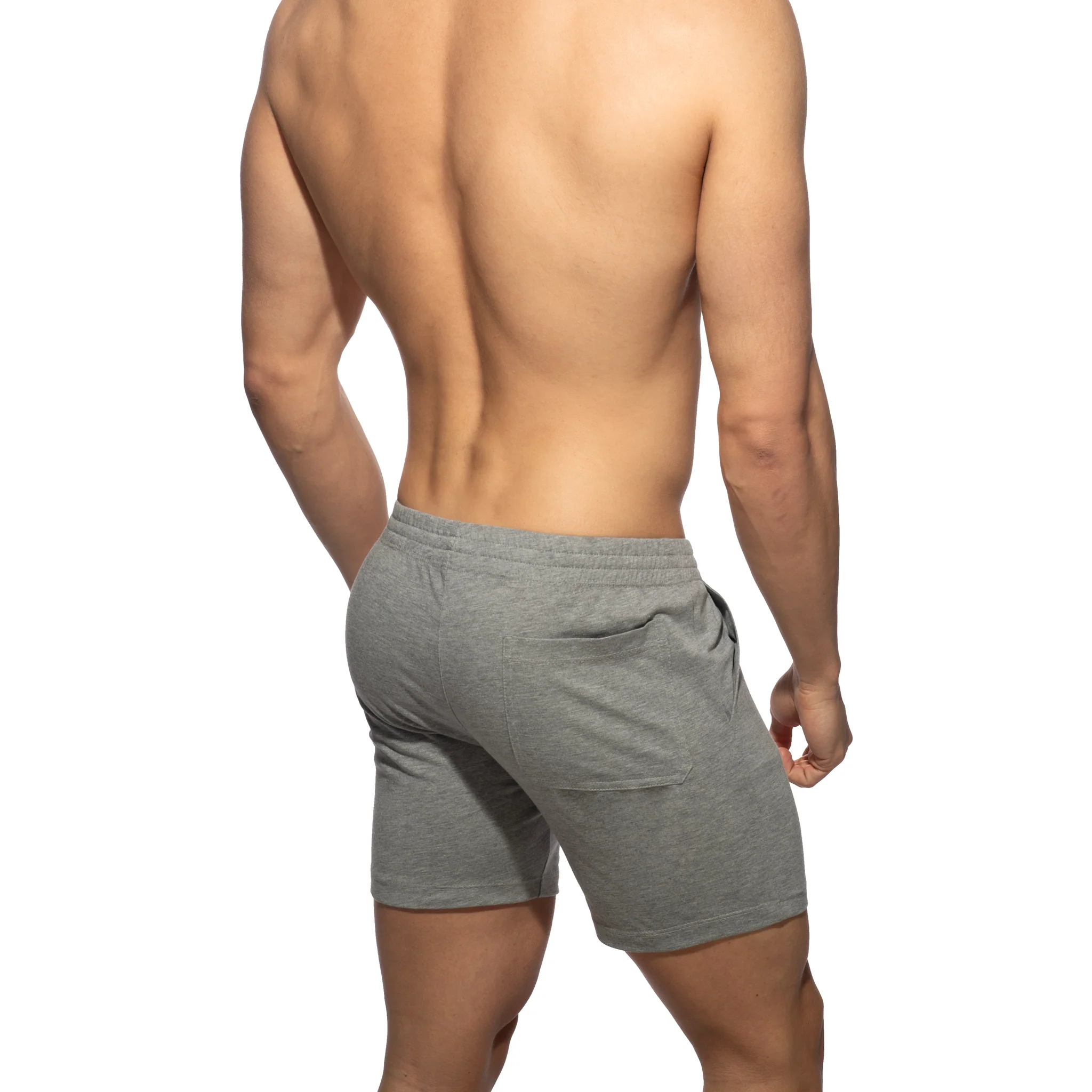 Addicted Addicted Band Shorts Heather Grey AD1437 - Image 3