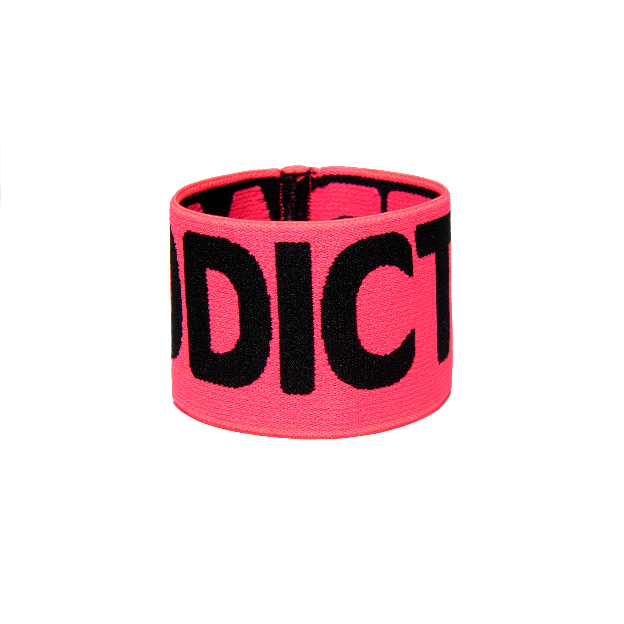 Addicted Neon Wristband Neon Pink AD1129 - Image 2