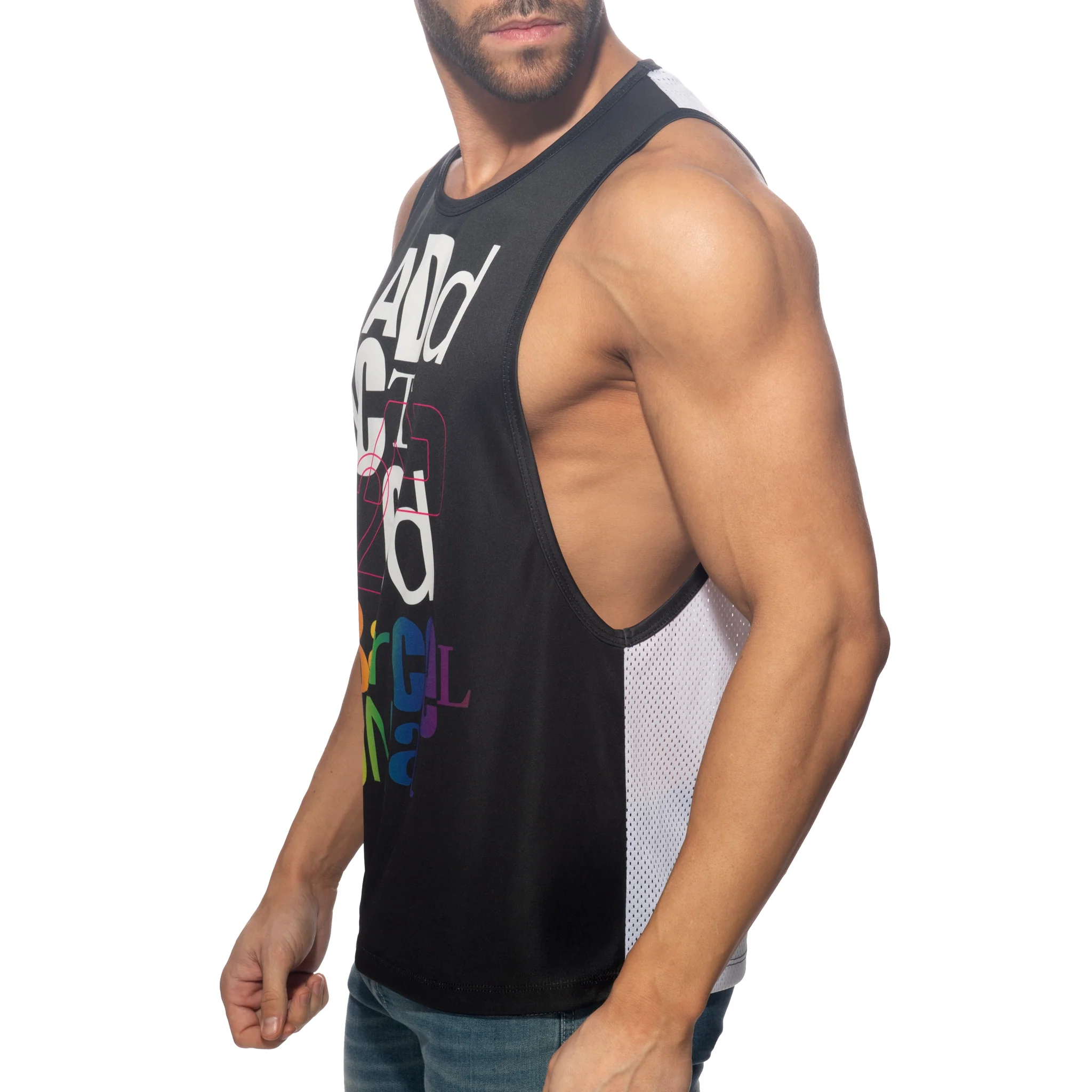 Addicted Barcelona Tank Top Black AD1341