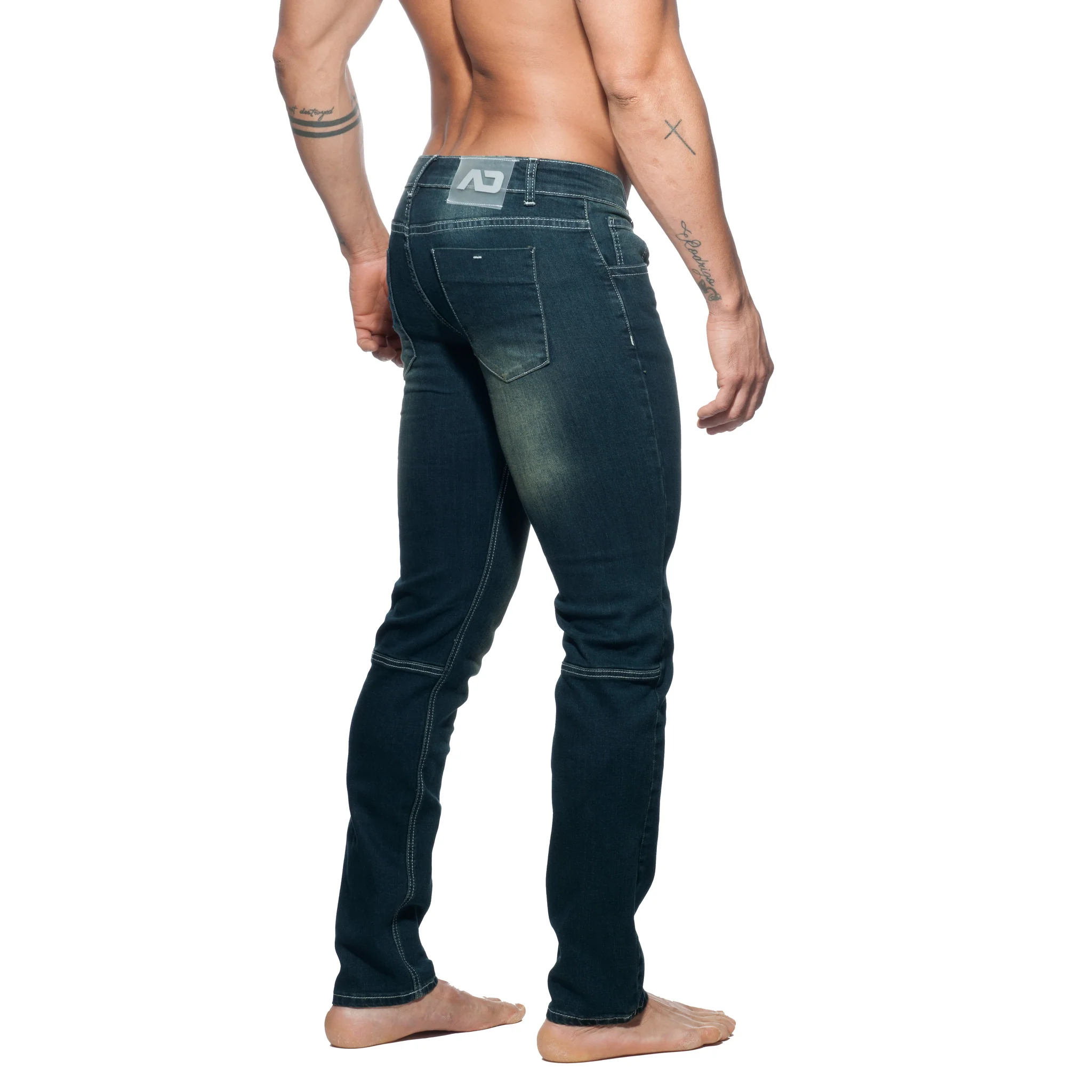 Addicted Basic Jeans Dark Jeans AD636 - Image 3