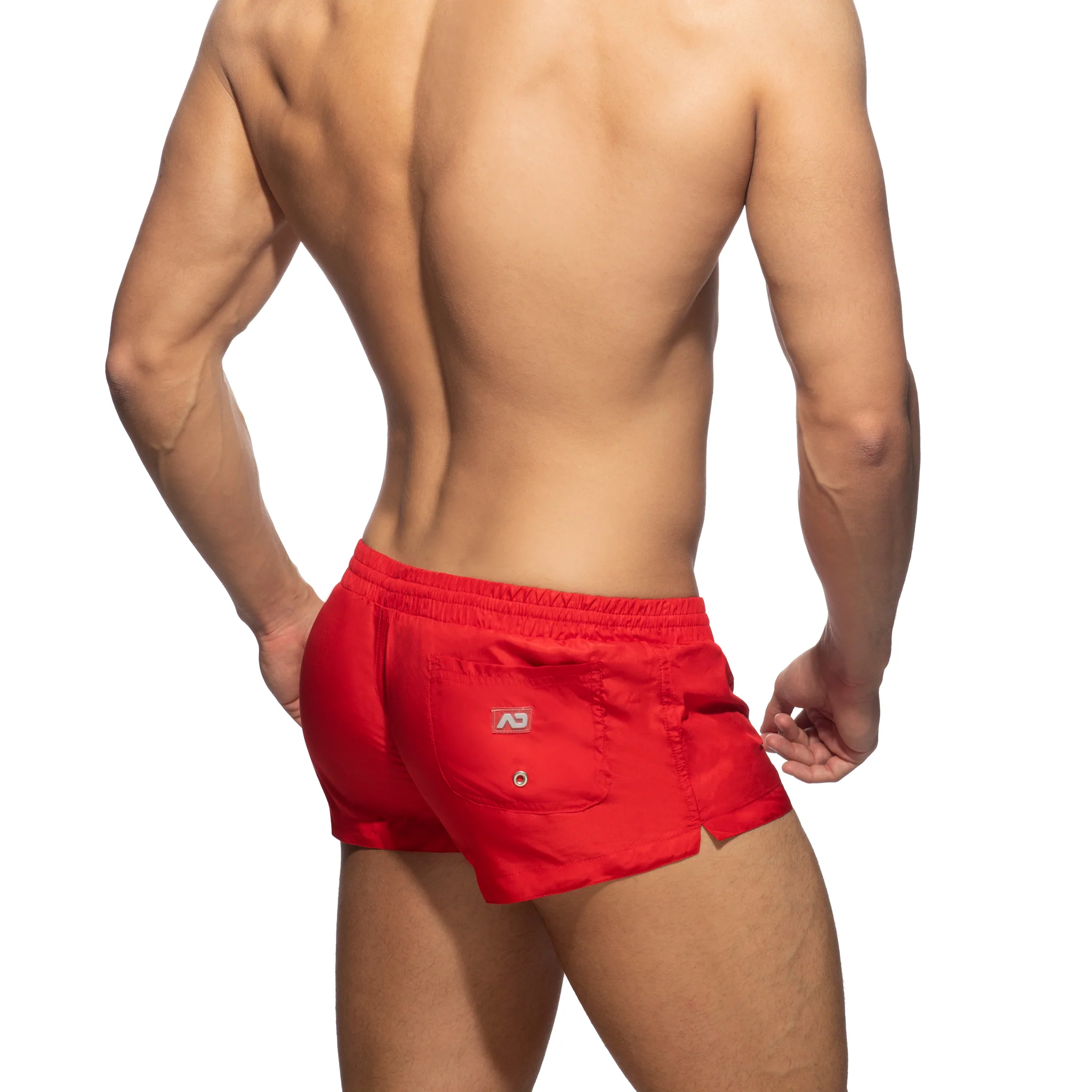 Addicted Basic Mini Short Red ADS111 - Image 3