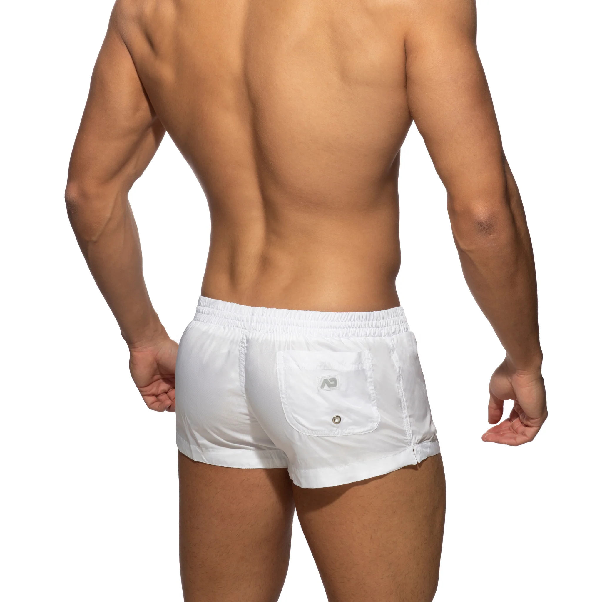 Addicted Basic Mini Short White ADS111 - Image 3