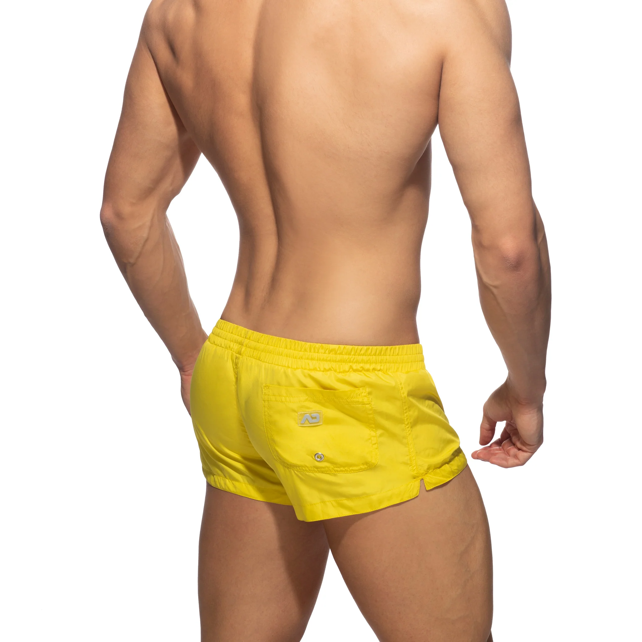 Addicted Basic Mini Short Yellow ADS111 - Image 3