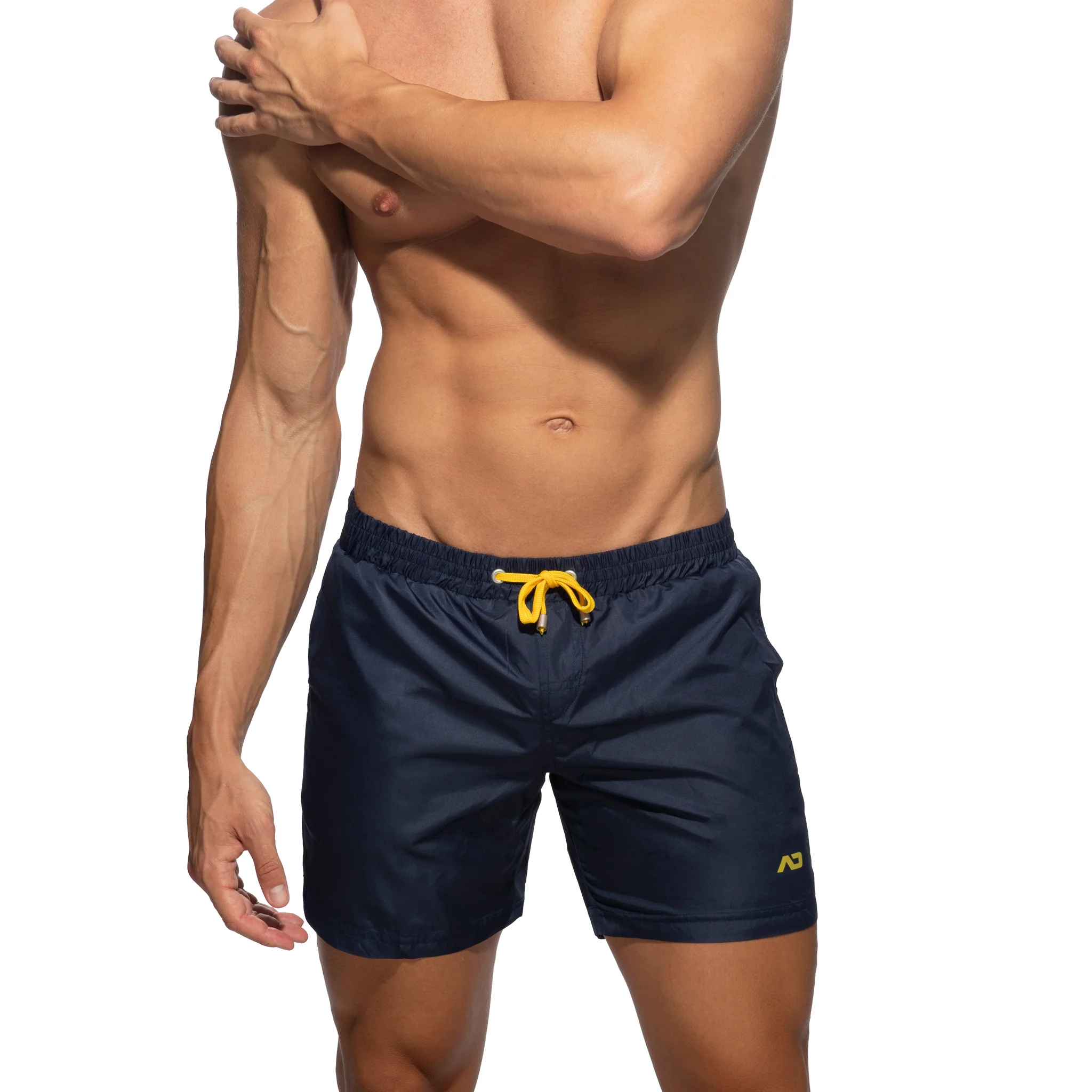 Addicted Basic Swim Long Short Navy ADS073 - Image 2