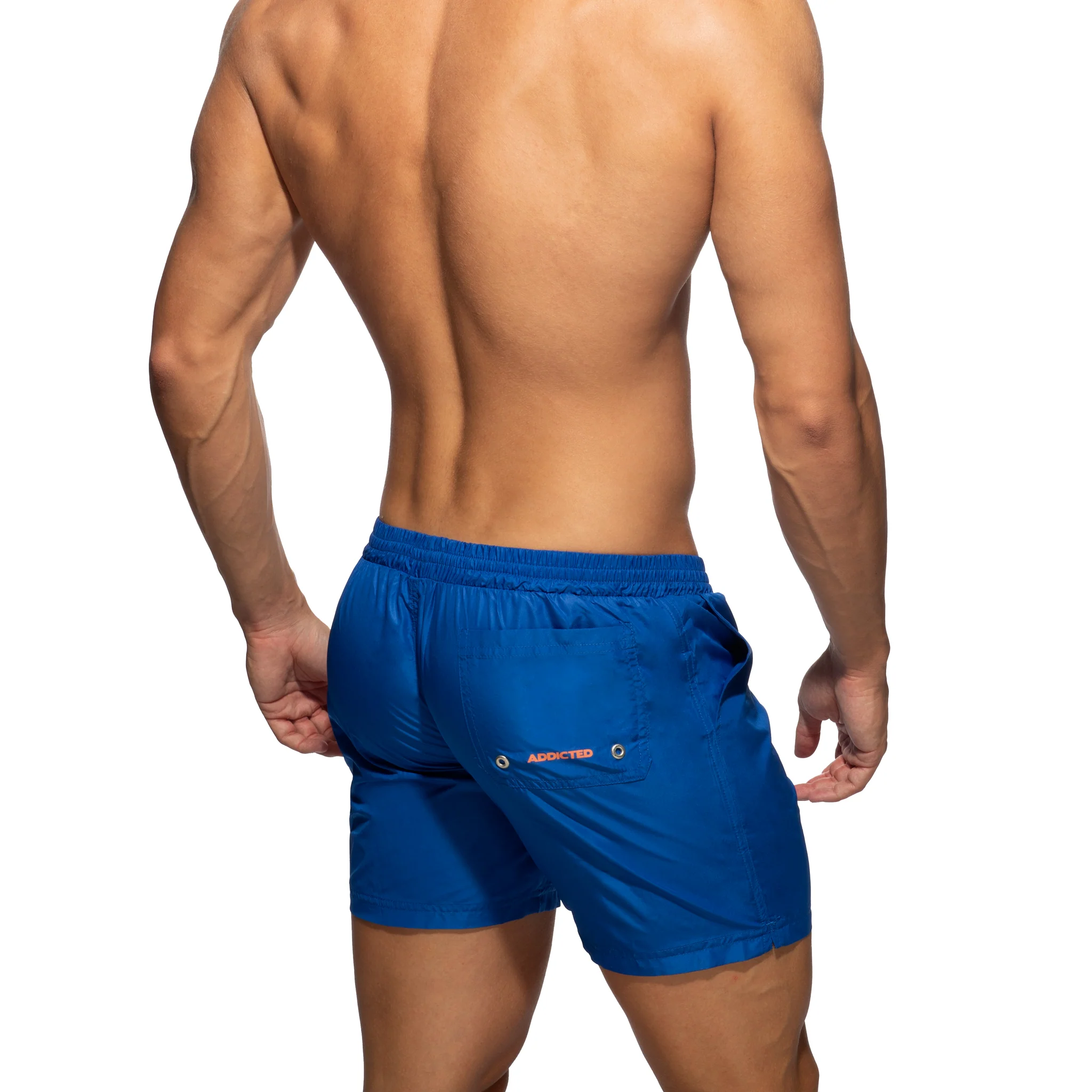 Addicted Basic Swim Long Short Royal Blue ADS073 - Image 3