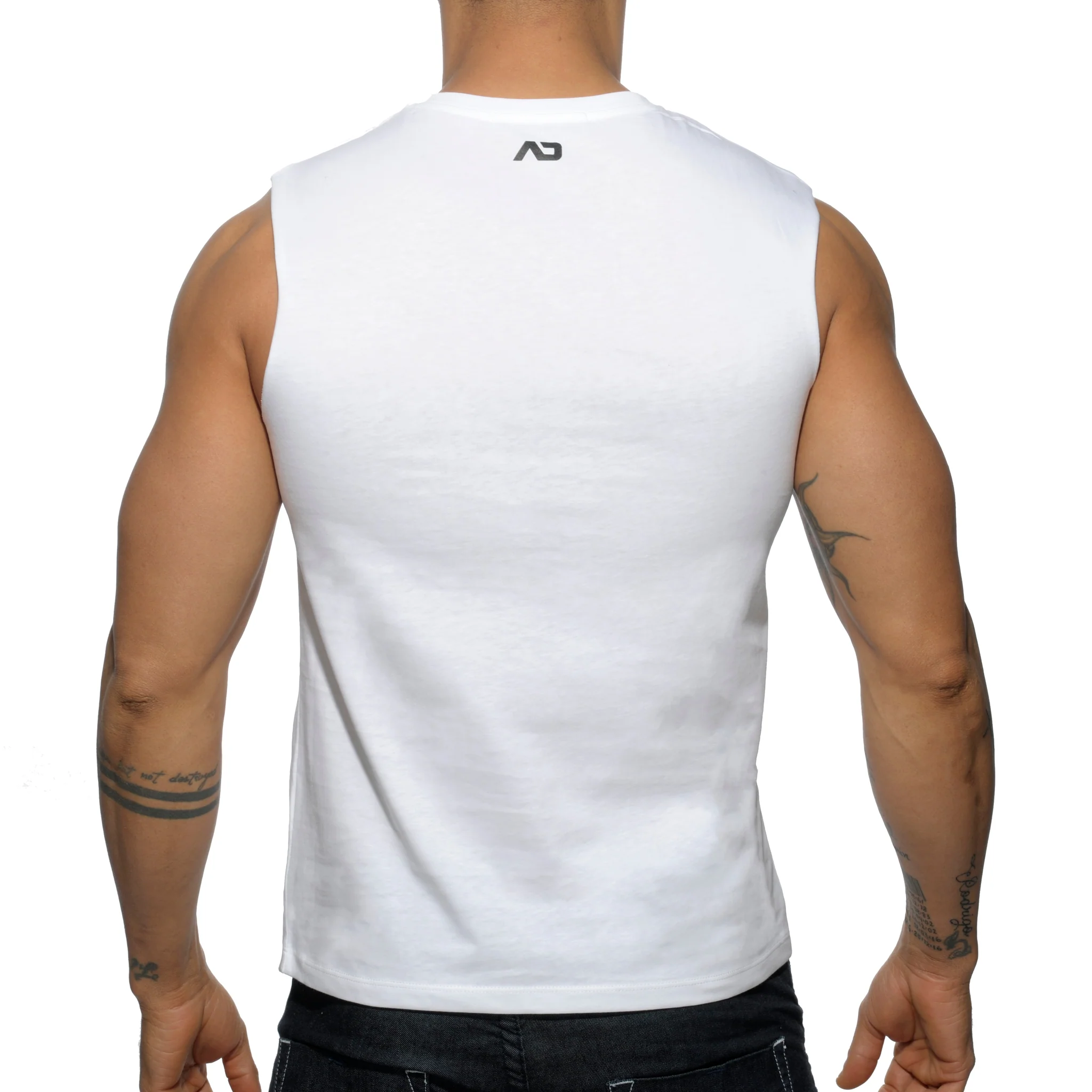 Addicted Basic Tank Top White AD531 - Image 3