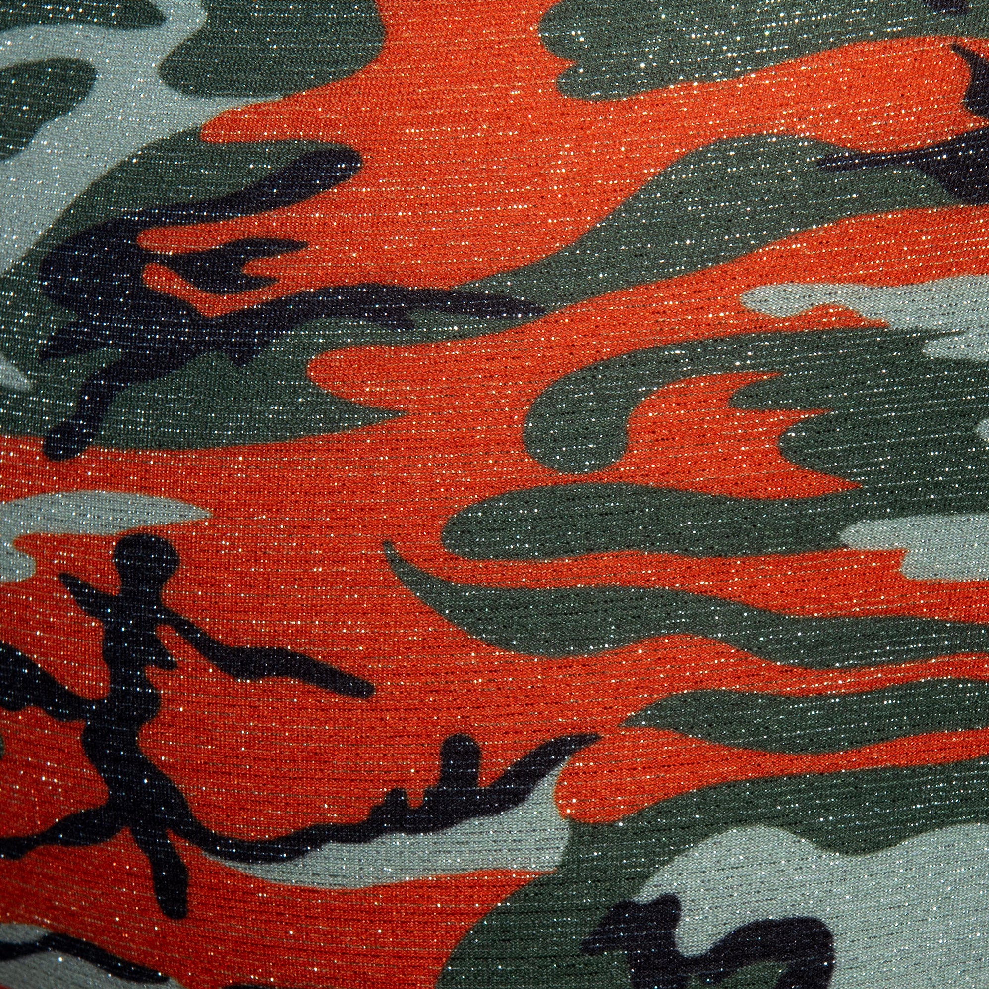 Addicted Bright Camo Swim Brief Orange ADS371 - Image 4