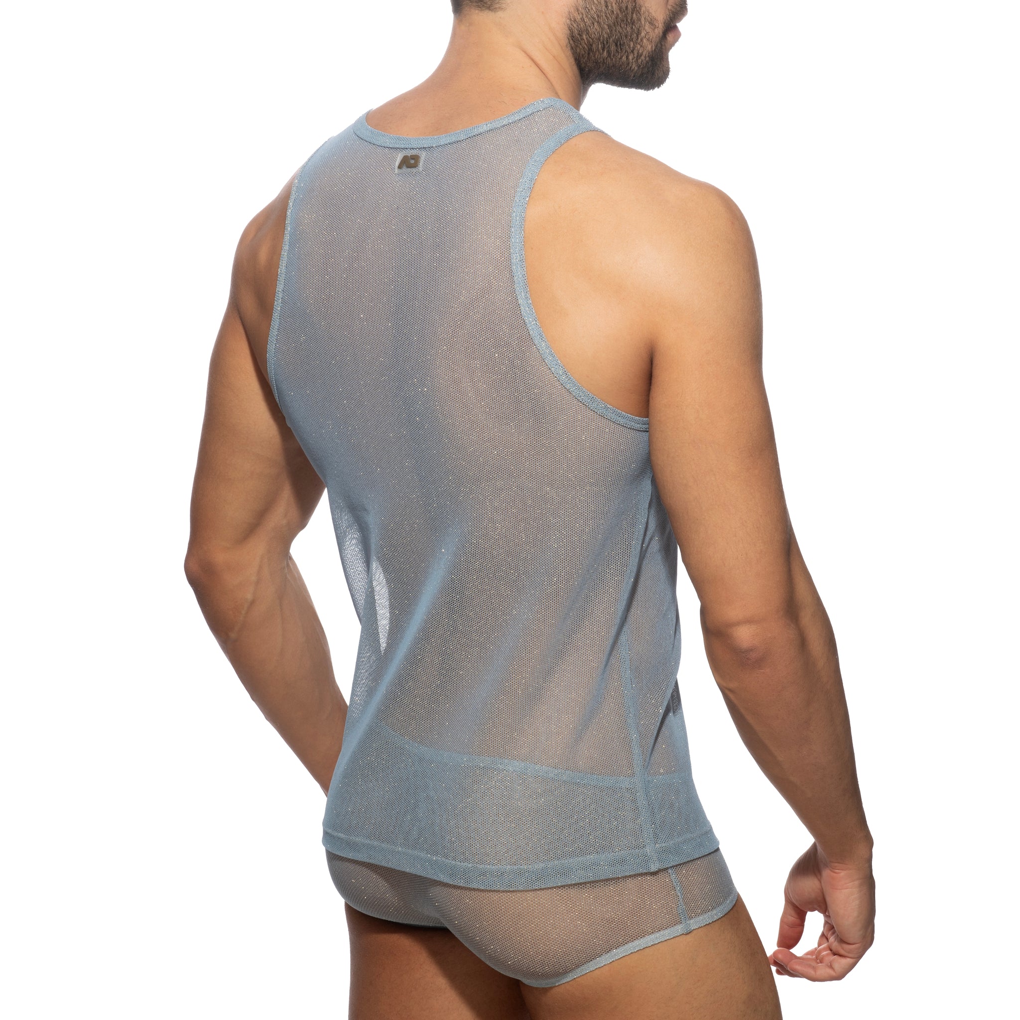 Addicted Charm Tank Top Sky Blue AD1297 - Image 3