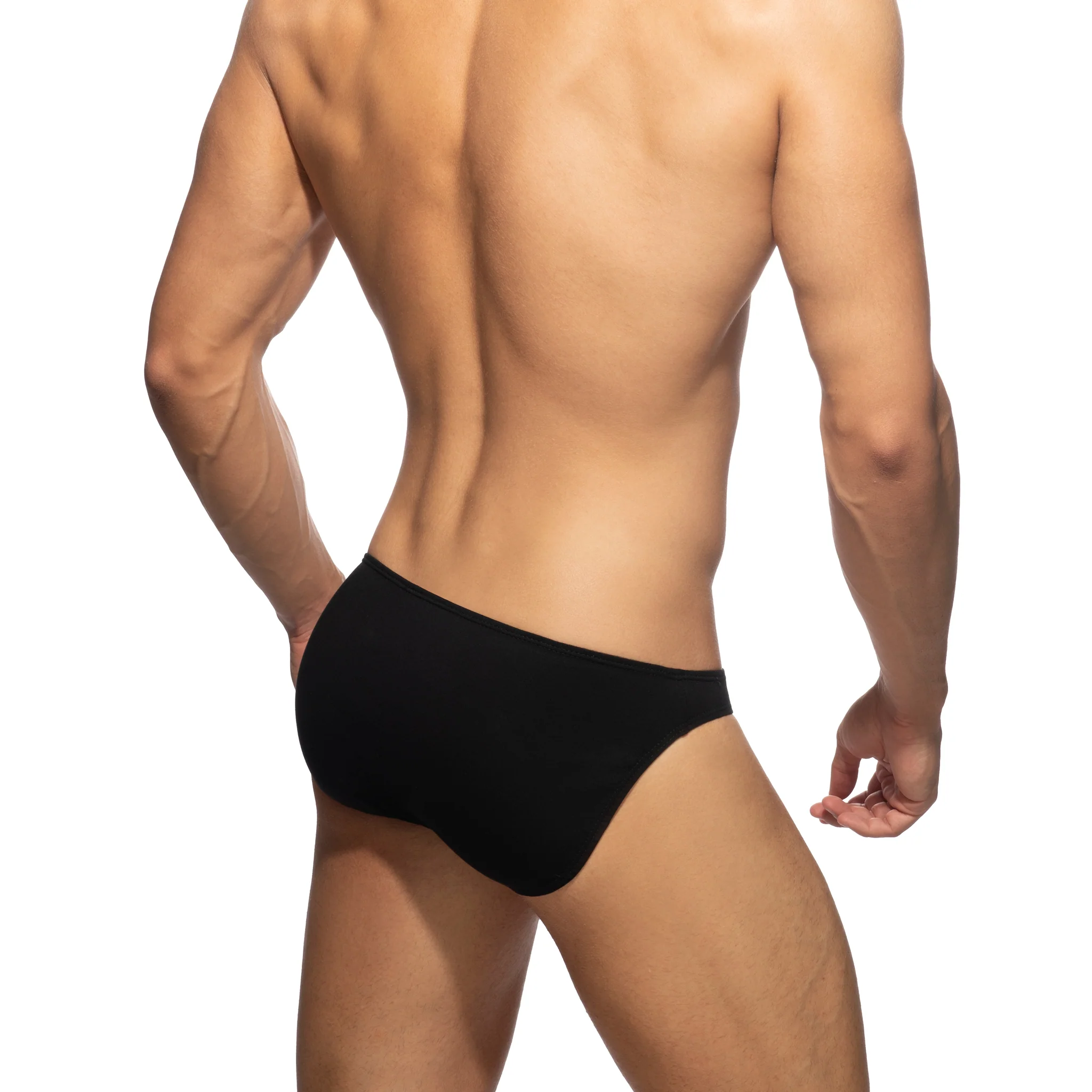 Addicted Cotton Bikini Brief Black AD985 - Image 3