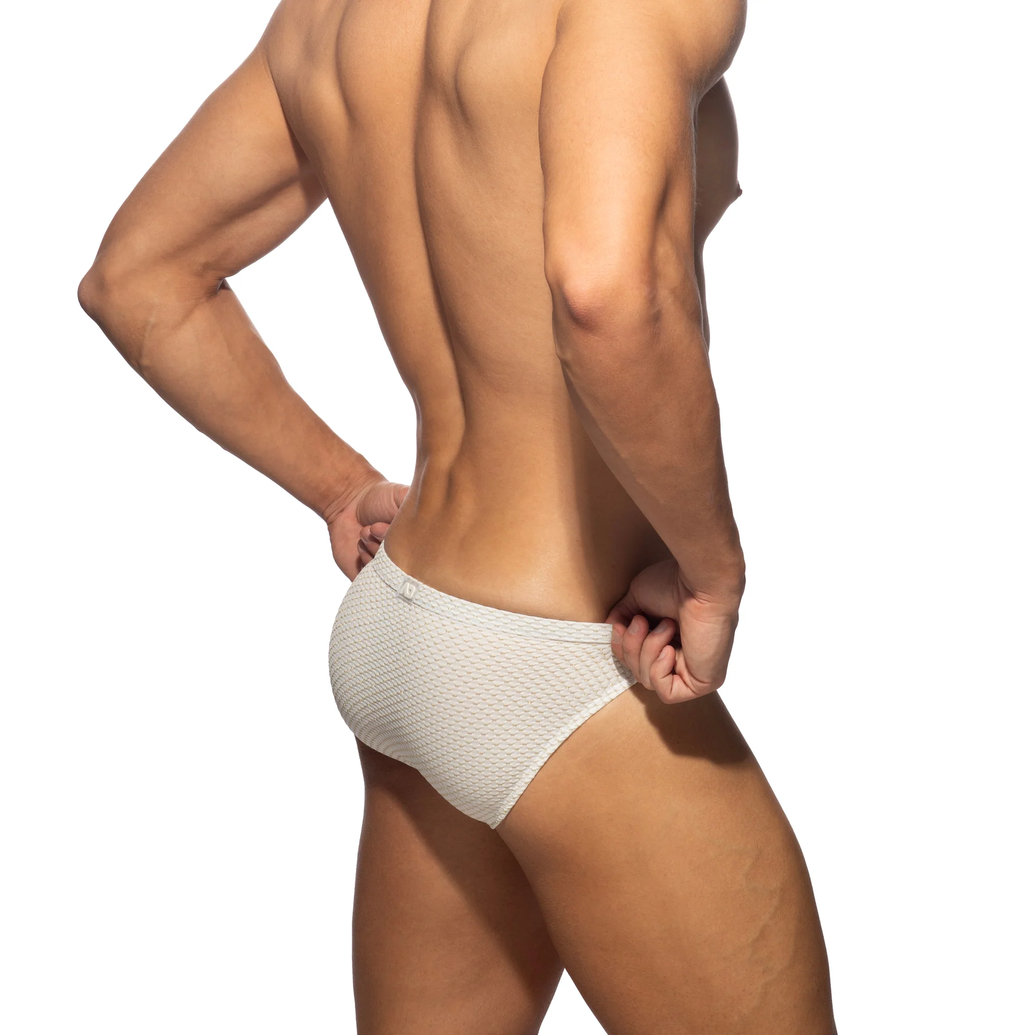 Addicted Deluxe Bikini Brief White AD1407 - Image 3