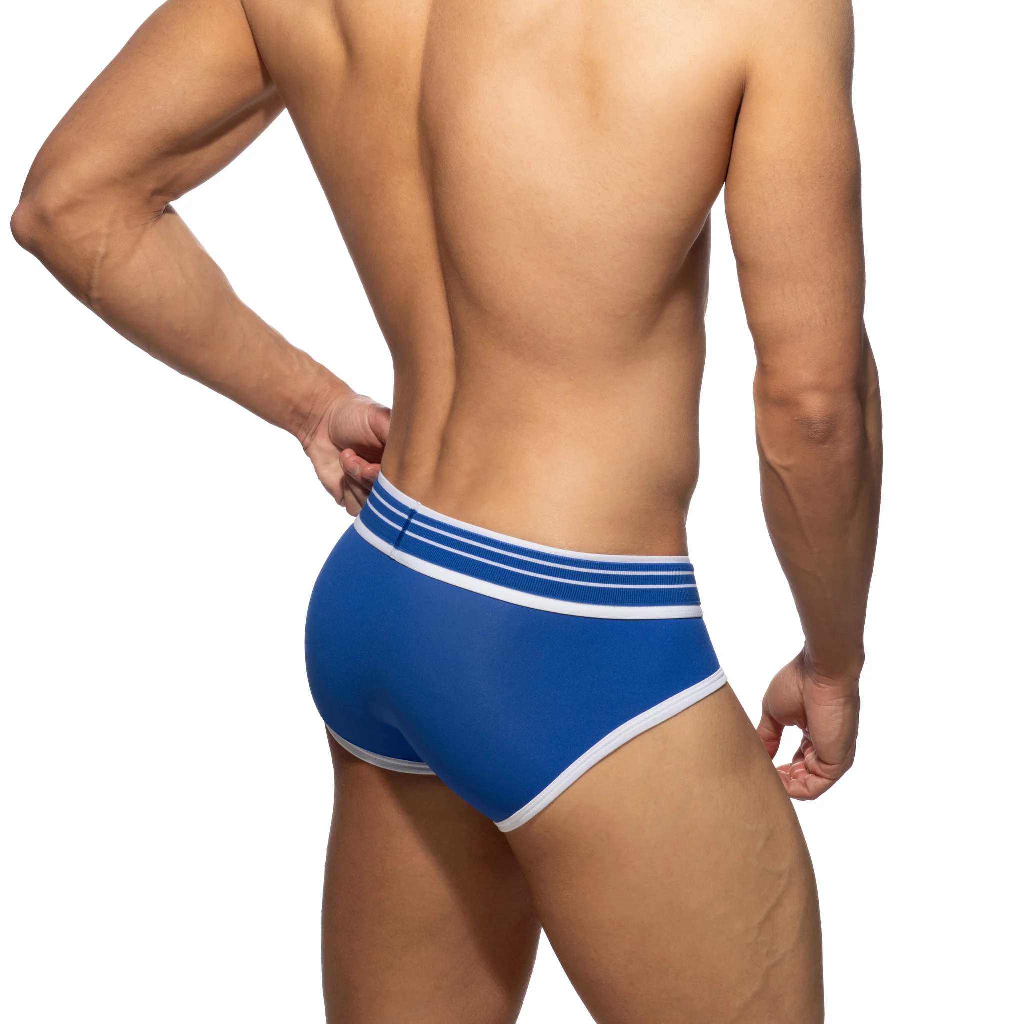 Addicted Double Trouble Brief Royal Blue AD1282 - Image 3