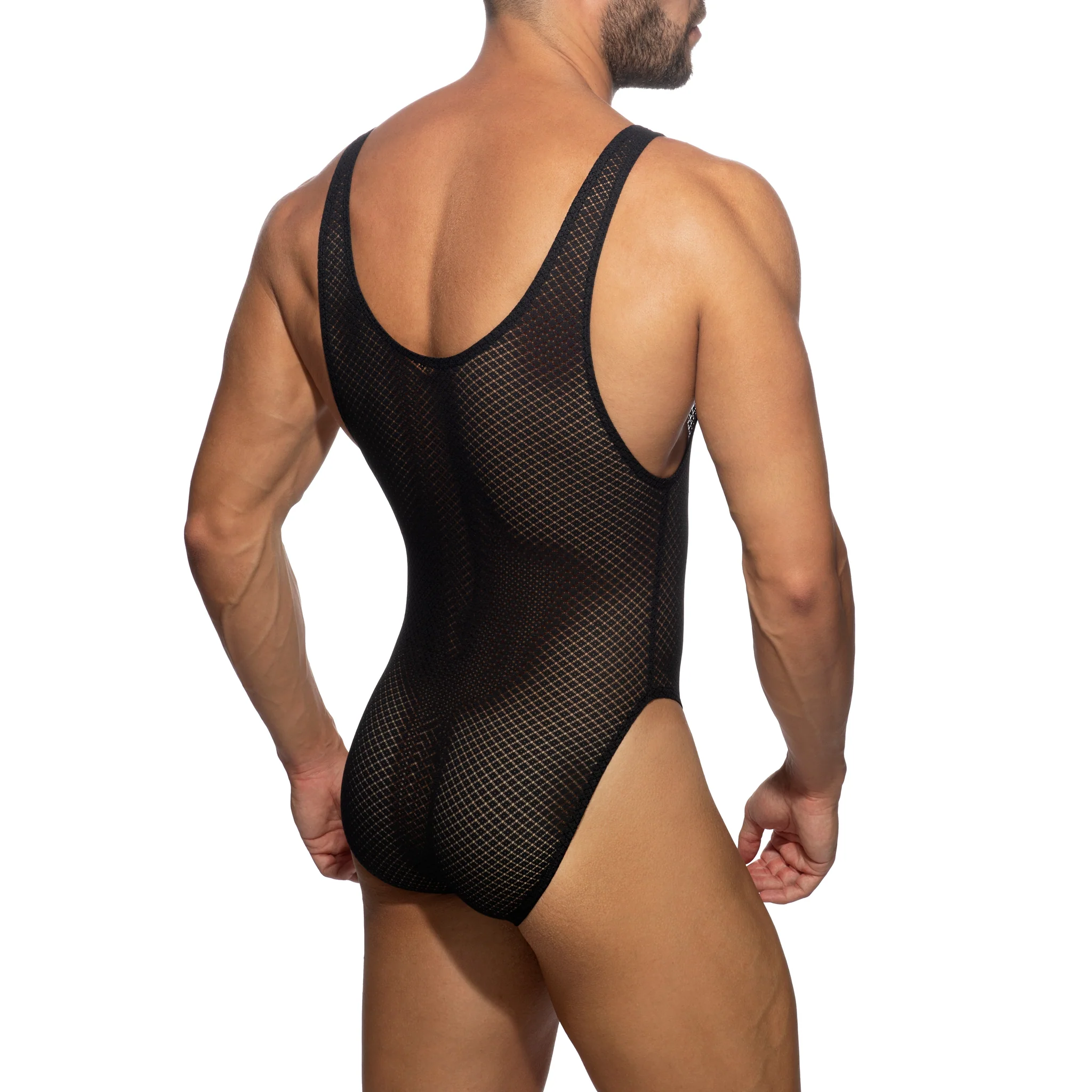 Addicted Fantasy Diamond Bodysuit Black AD1113 - Image 3