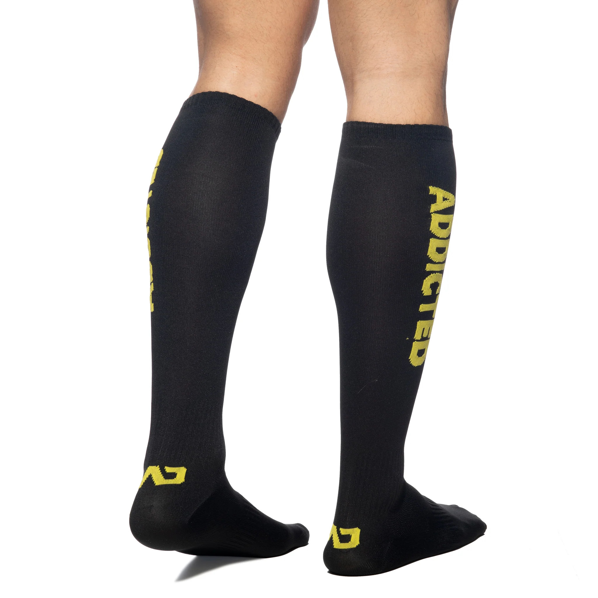 Addicted Fetish Socks Yellow AD381 - Image 3