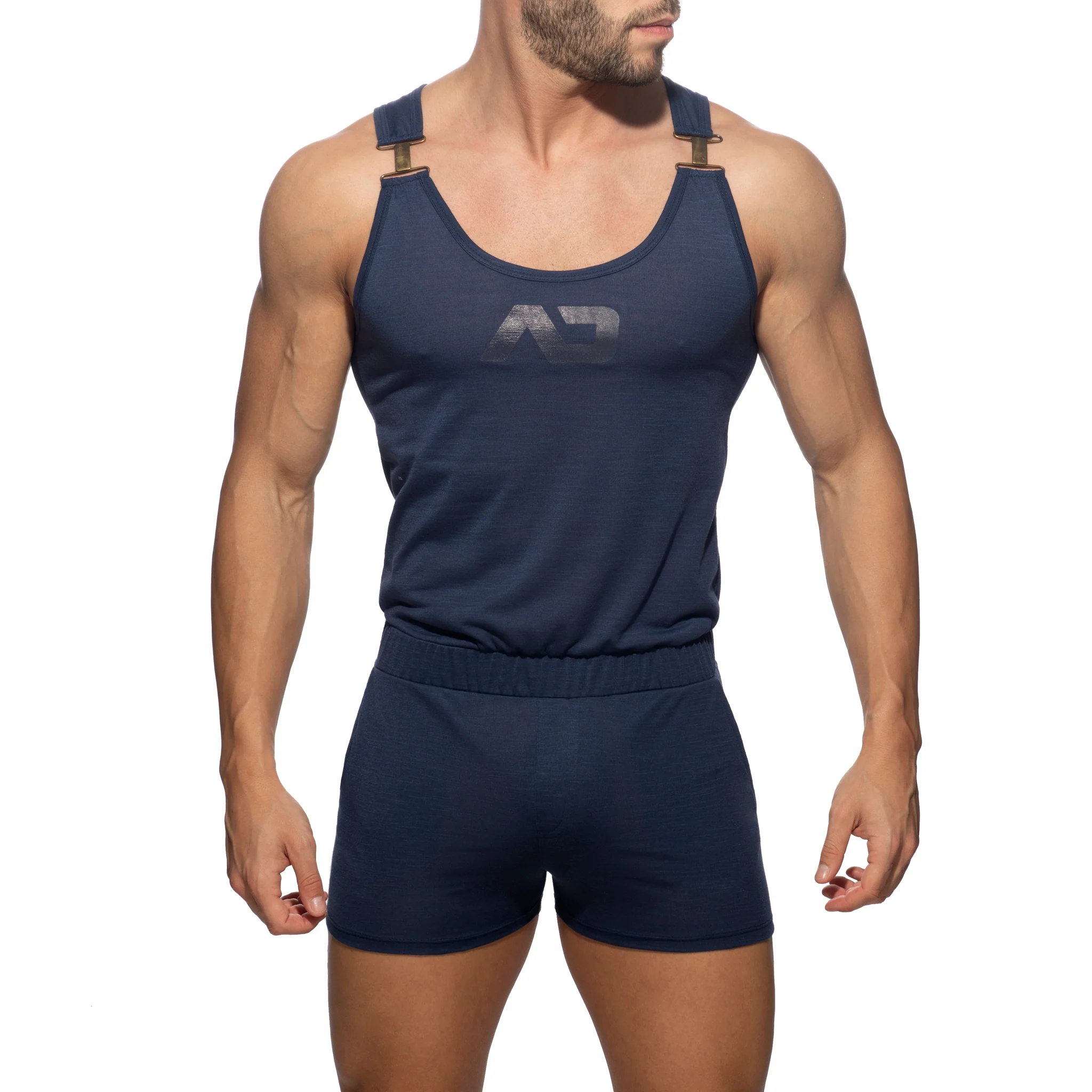 Addicted Flame AD Overalls Navy AD1107 - Image 2