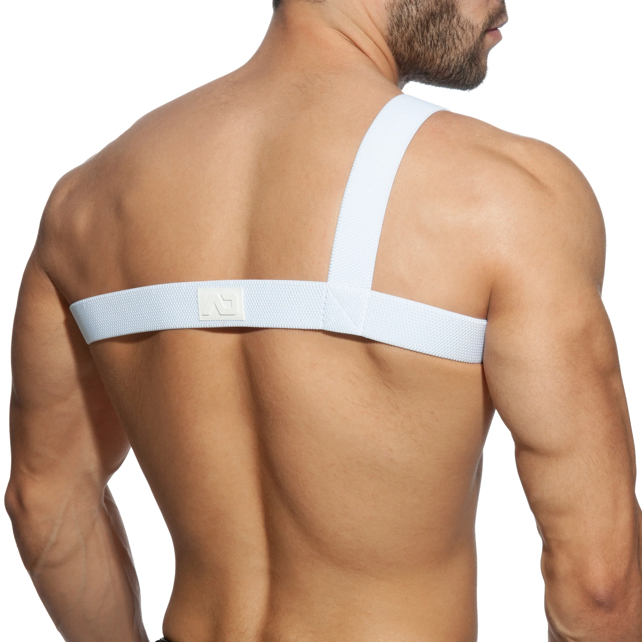 Addicted Gladiator Clipped Harness White AD862 - Image 3