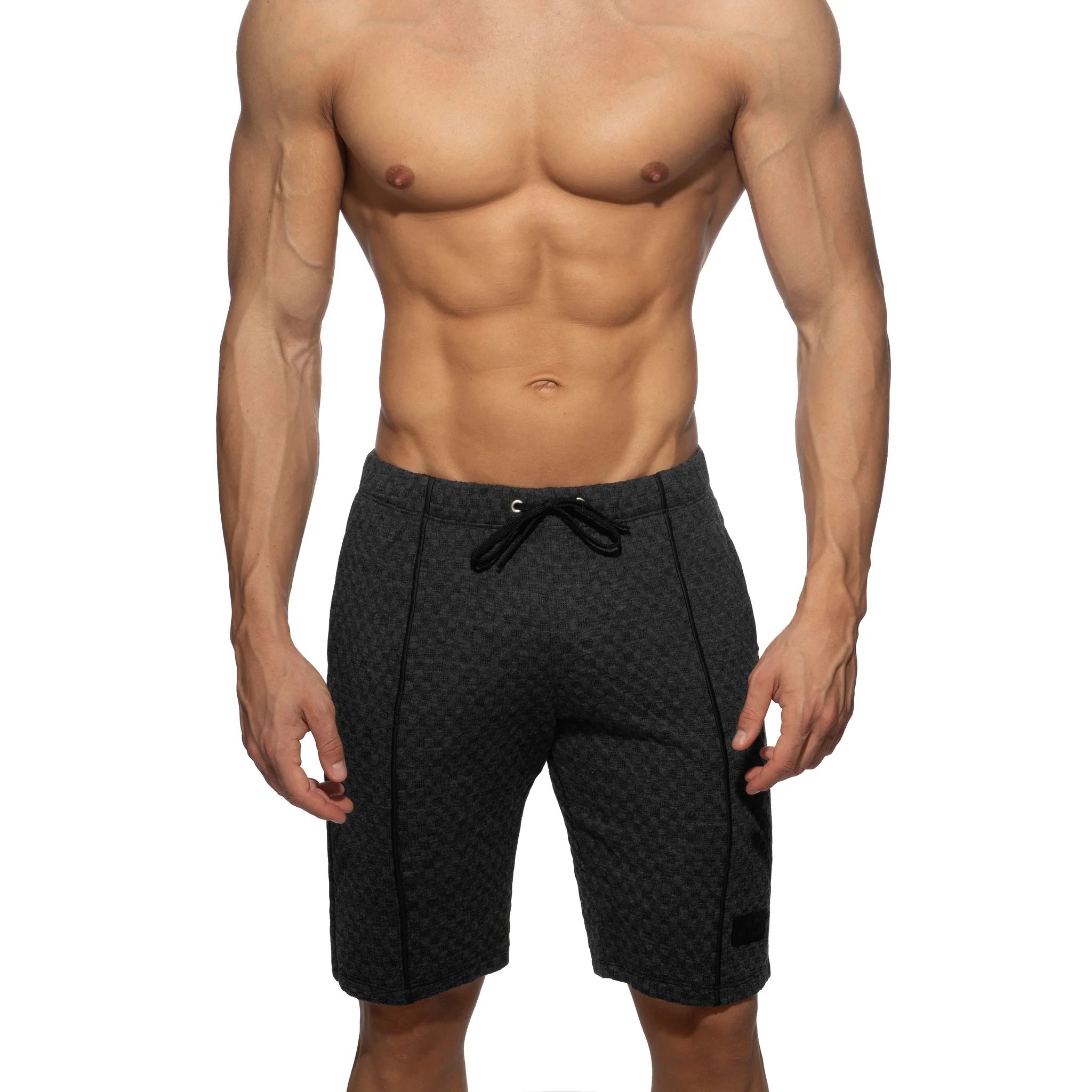 Addicted Gridlock Bermudas Charcoal AD1334 - Image 2