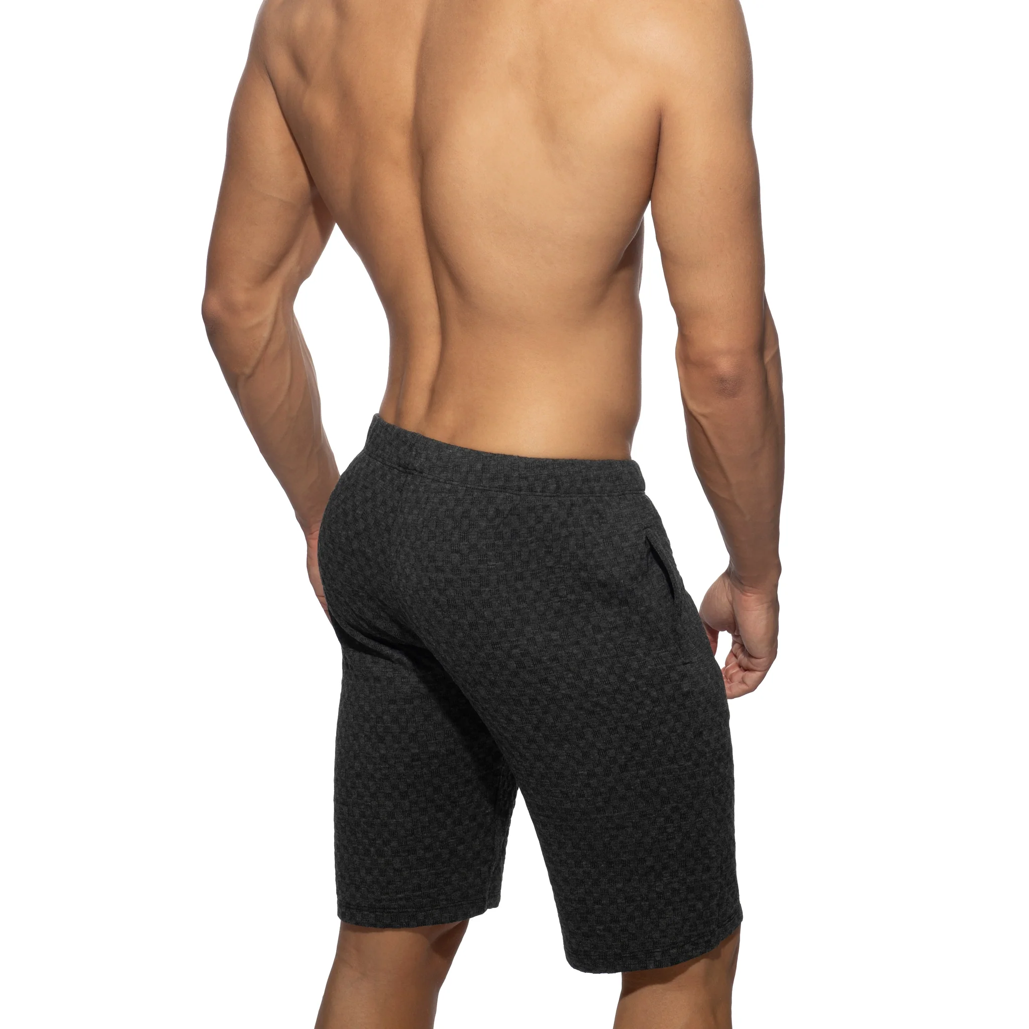 Addicted Gridlock Bermudas Charcoal AD1334 - Image 3