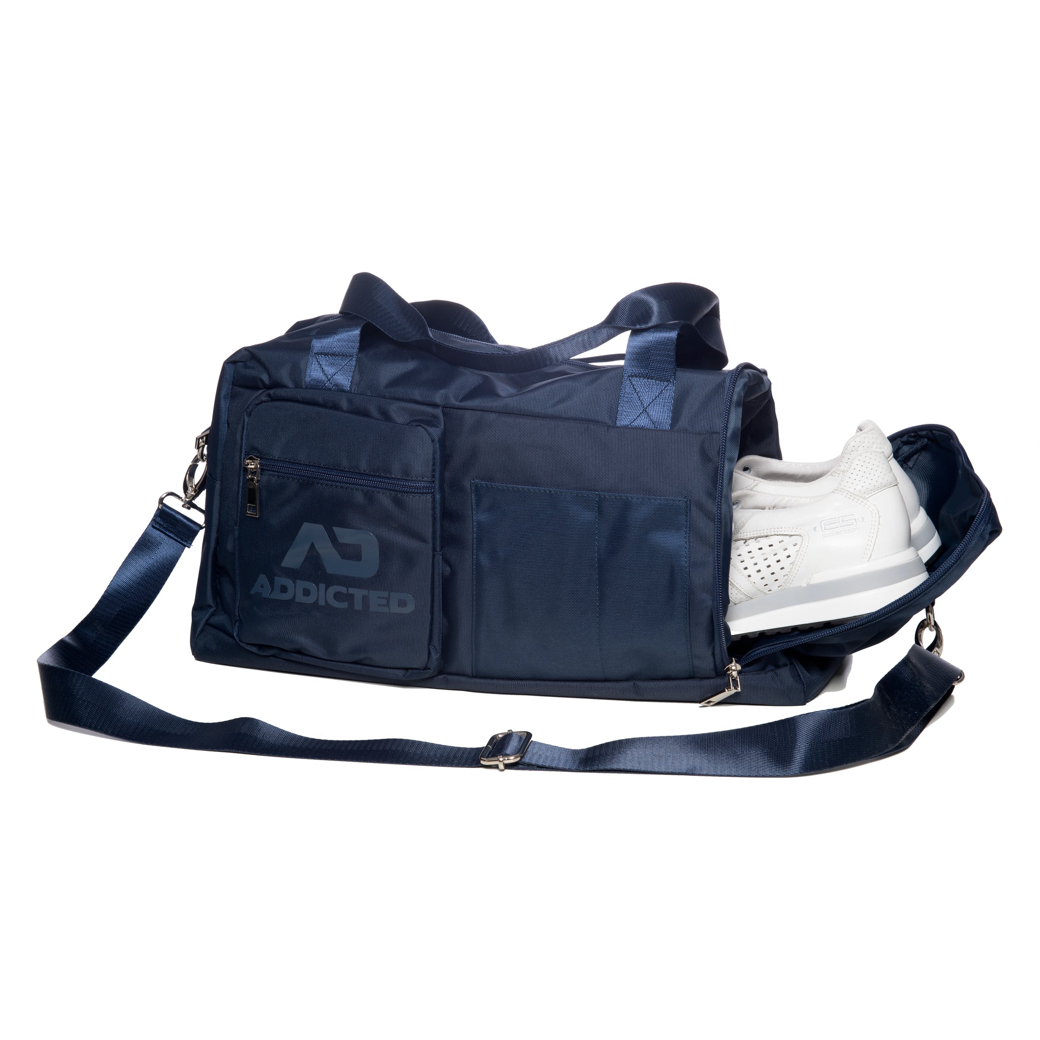 Addicted Gym Bag Navy AD1075 - Image 3