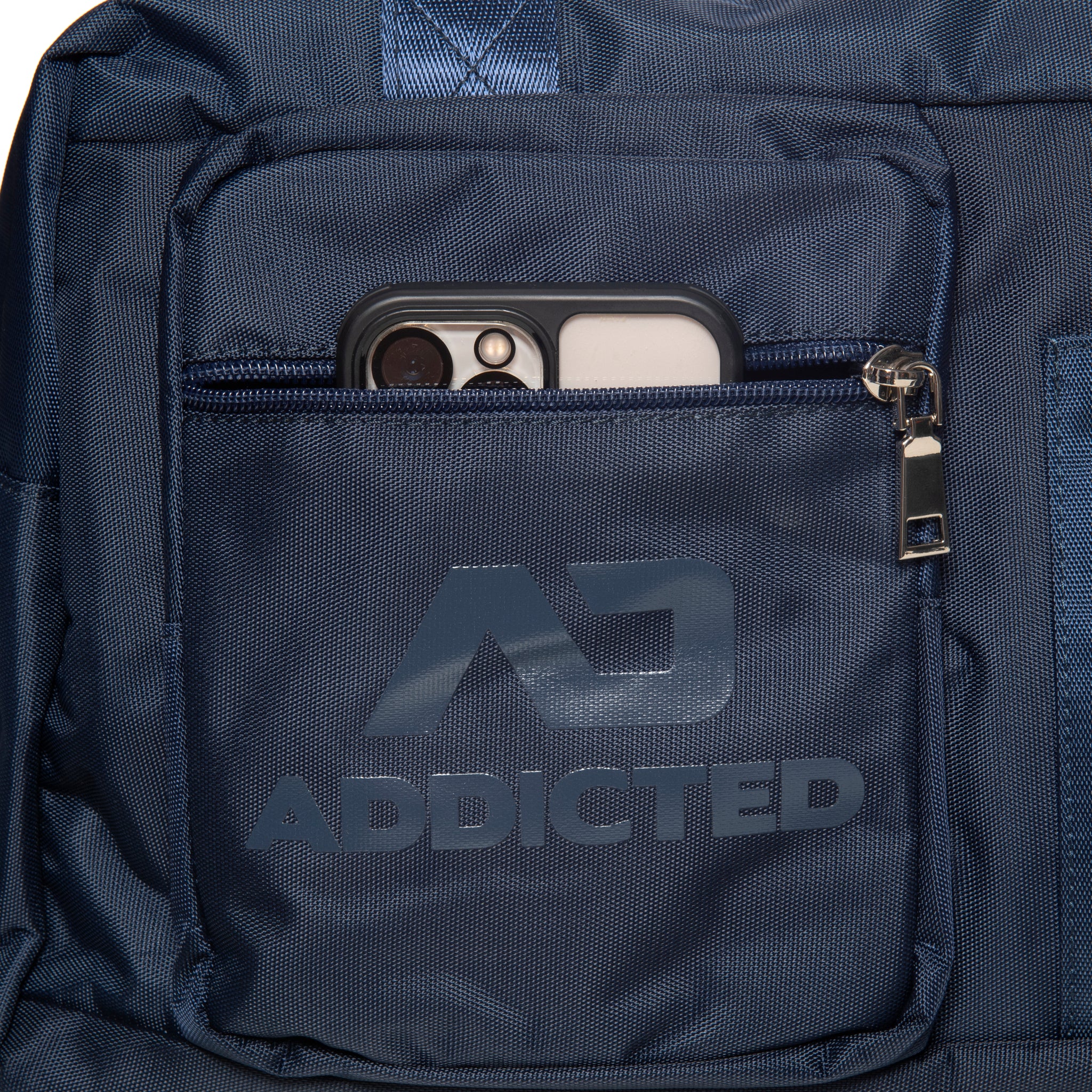 Addicted Gym Bag Navy AD1075 - Image 4