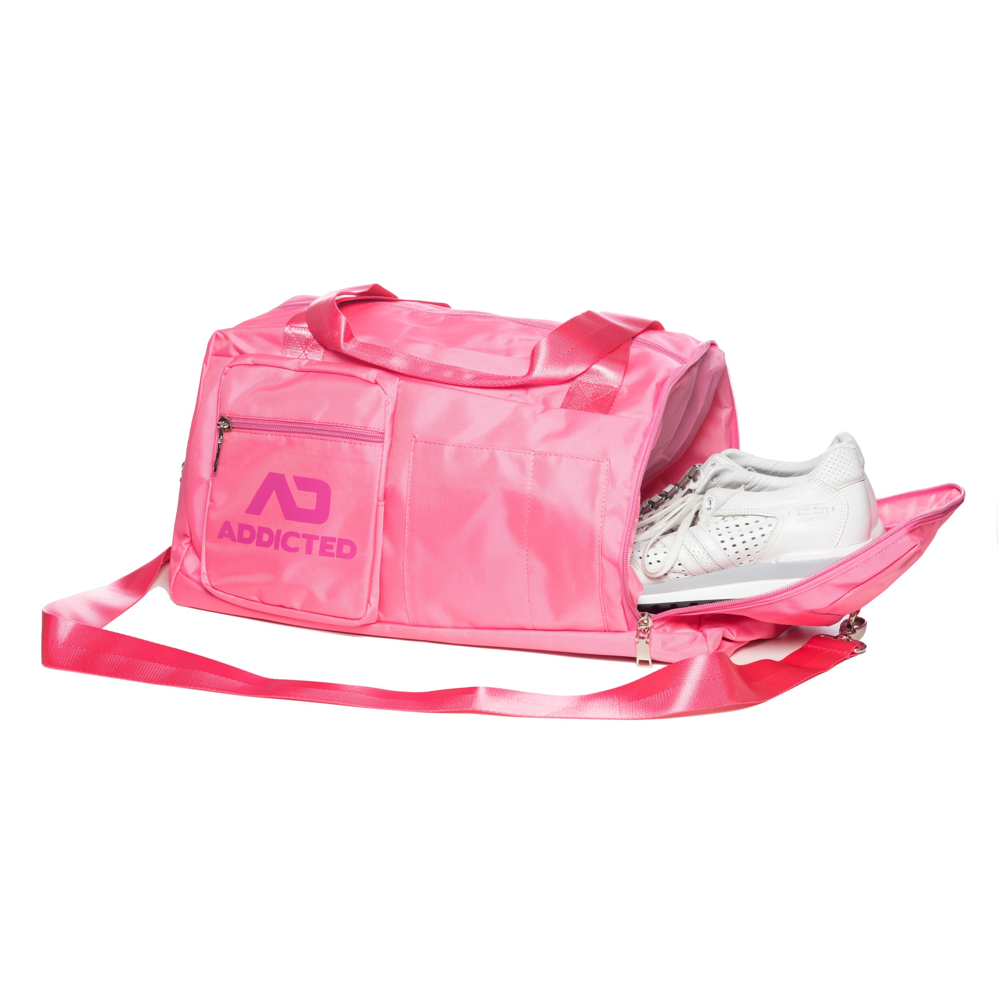 Addicted Gym Bag Pink AD1075 - Image 3