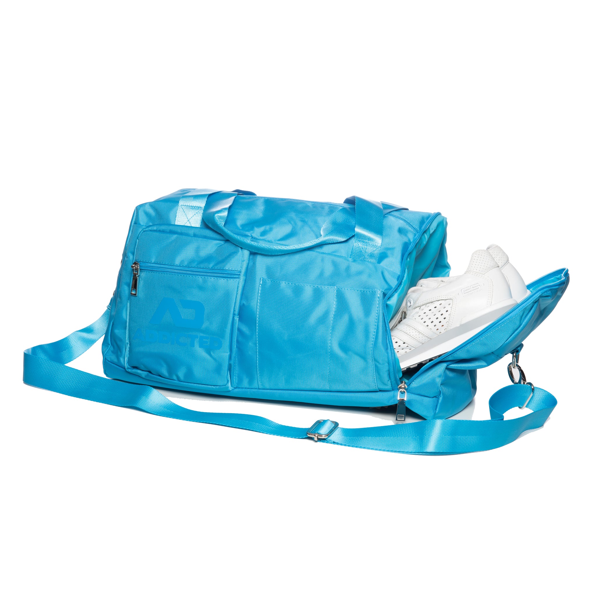 Addicted Gym Bag Turquoise AD1075 - Image 3