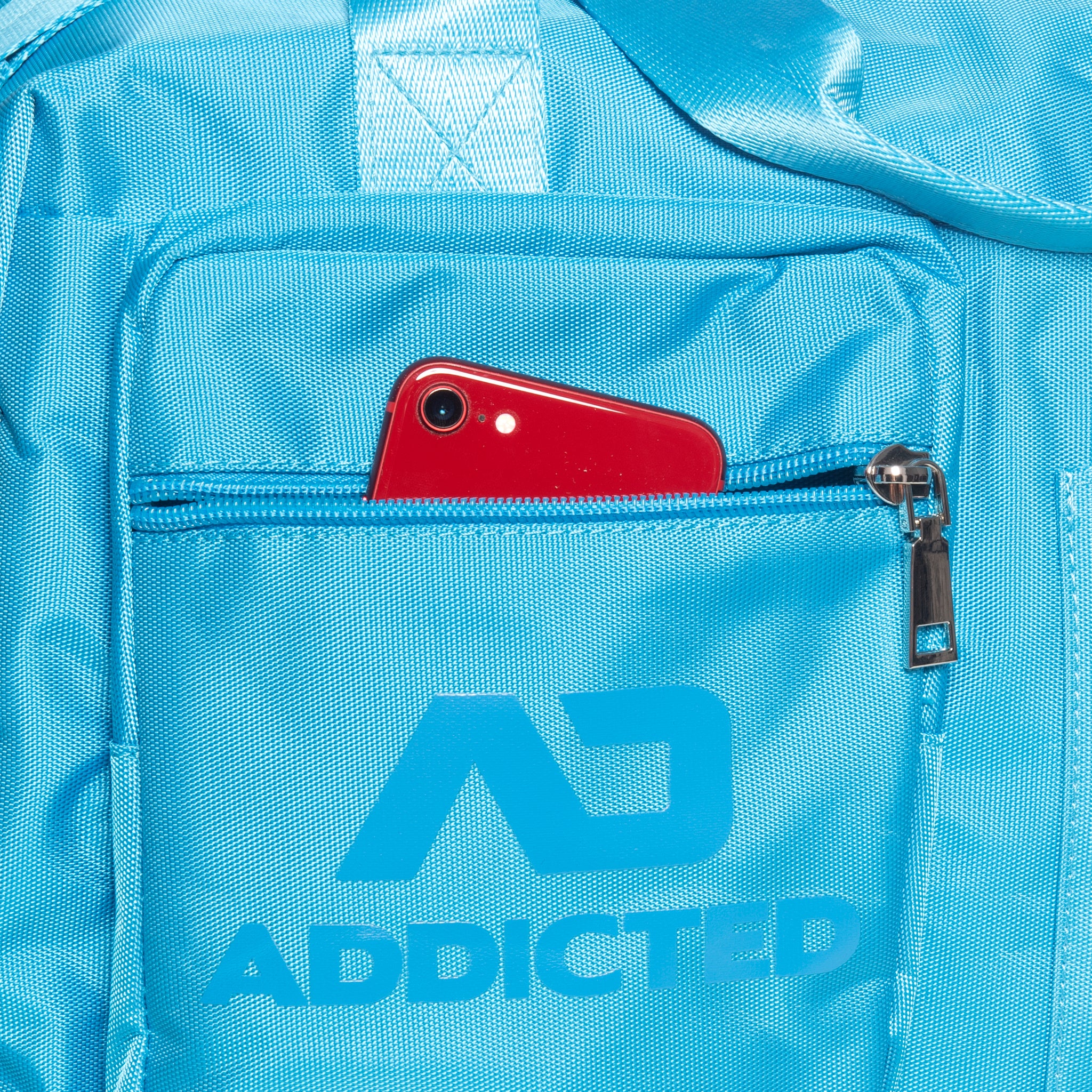 Addicted Gym Bag Turquoise AD1075 - Image 4