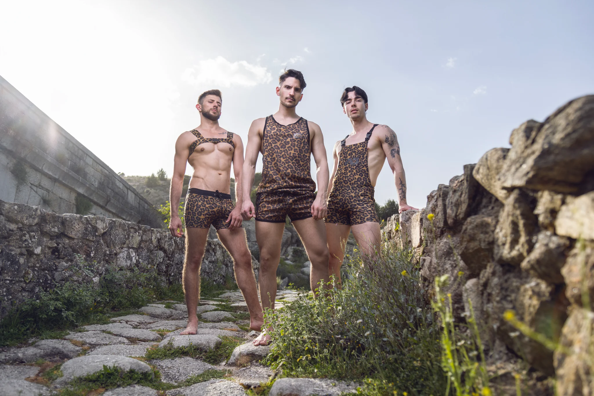 Addicted Leopard Mesh Rocky Brown AD1138 - Image 4