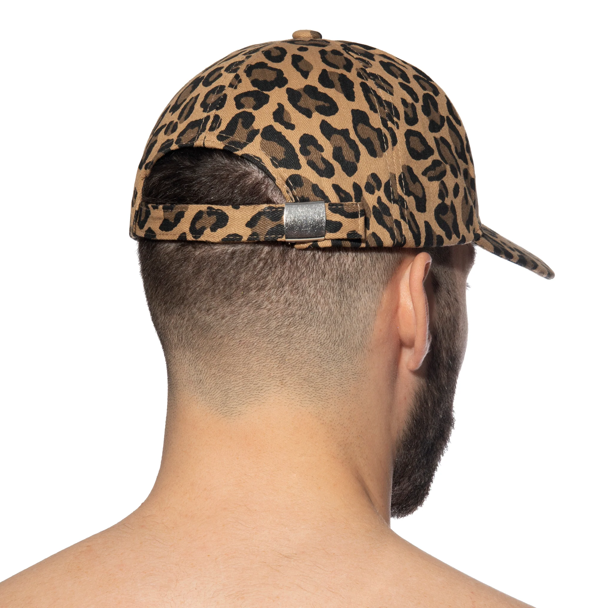 Addicted Leopard Print Cap Brown AD1197 - Image 3