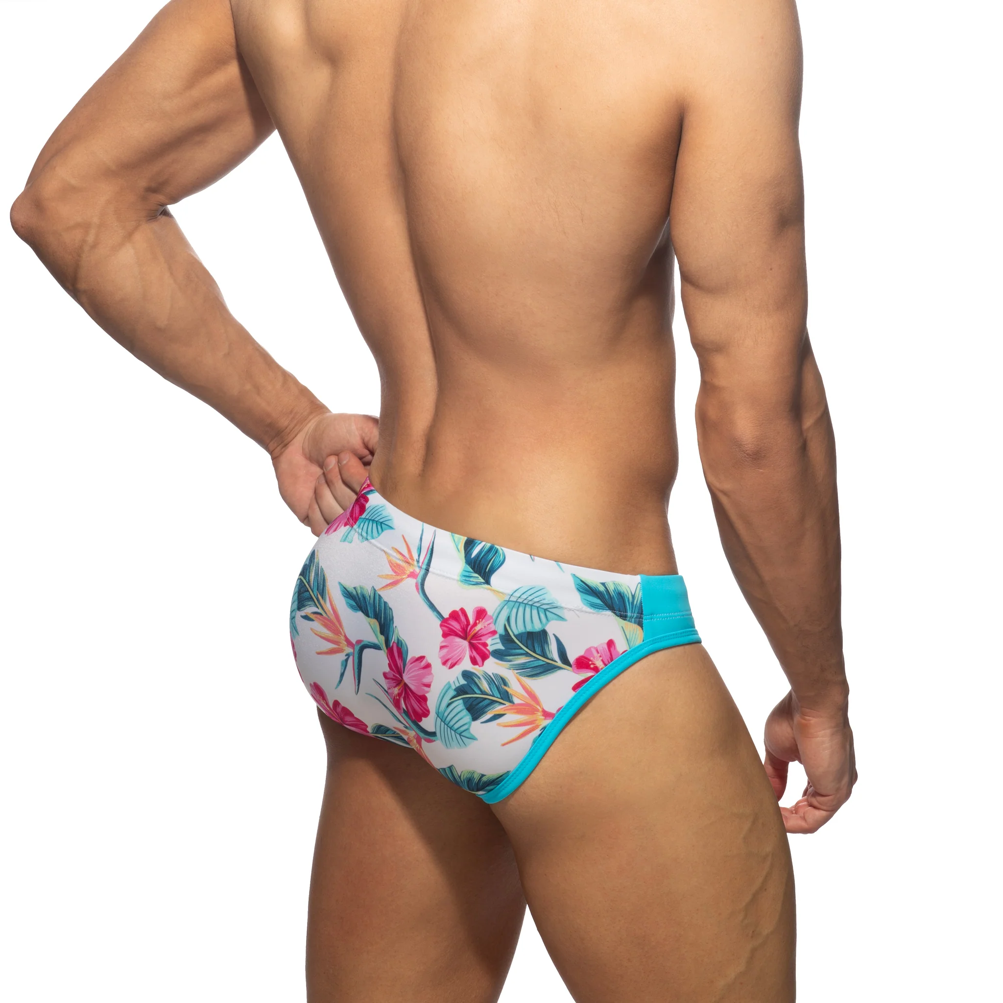 Addicted Lilys Swim Brief Turquoise ADS363 - Image 3
