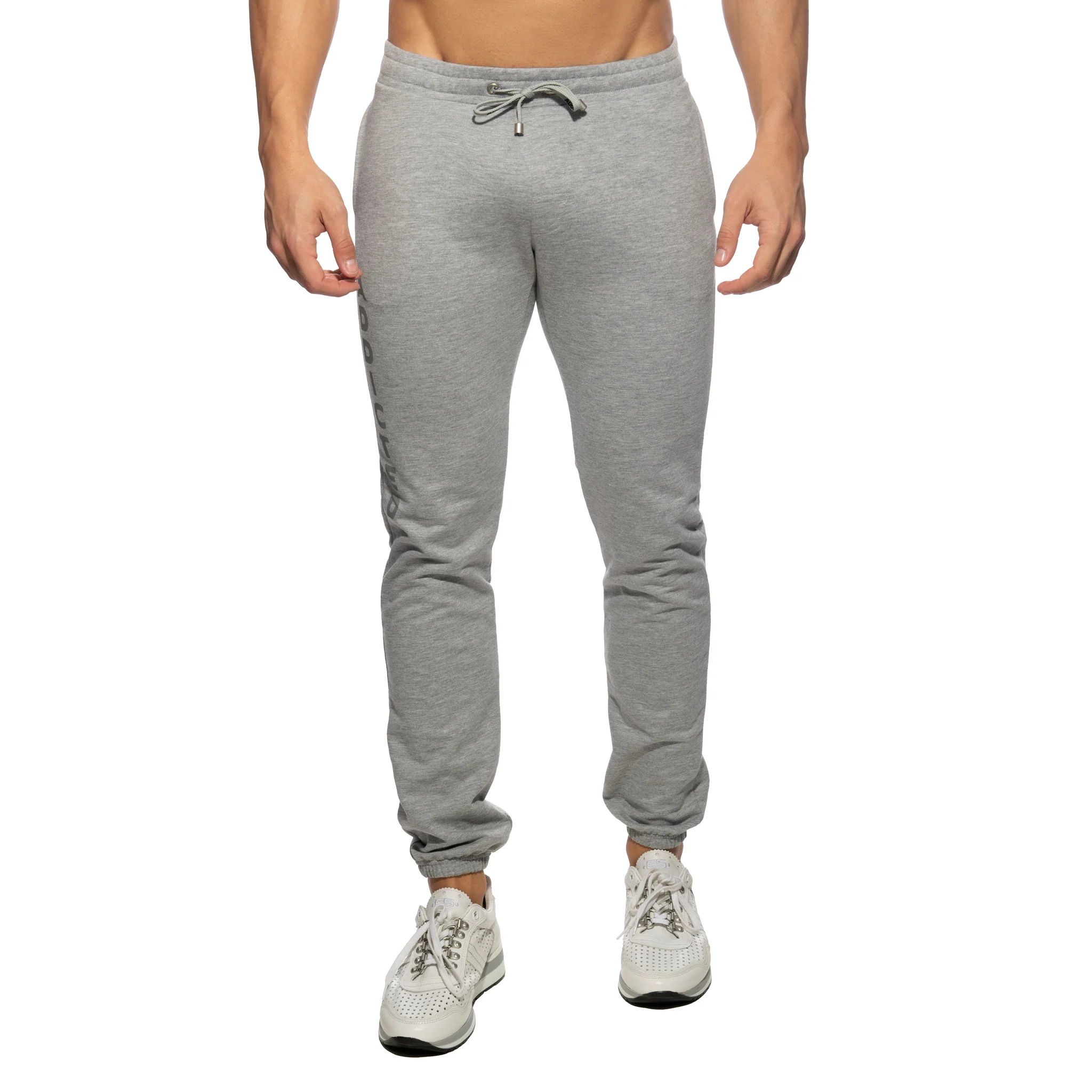 Addicted Long Jogging Pants Heather Grey AD999 - Image 2