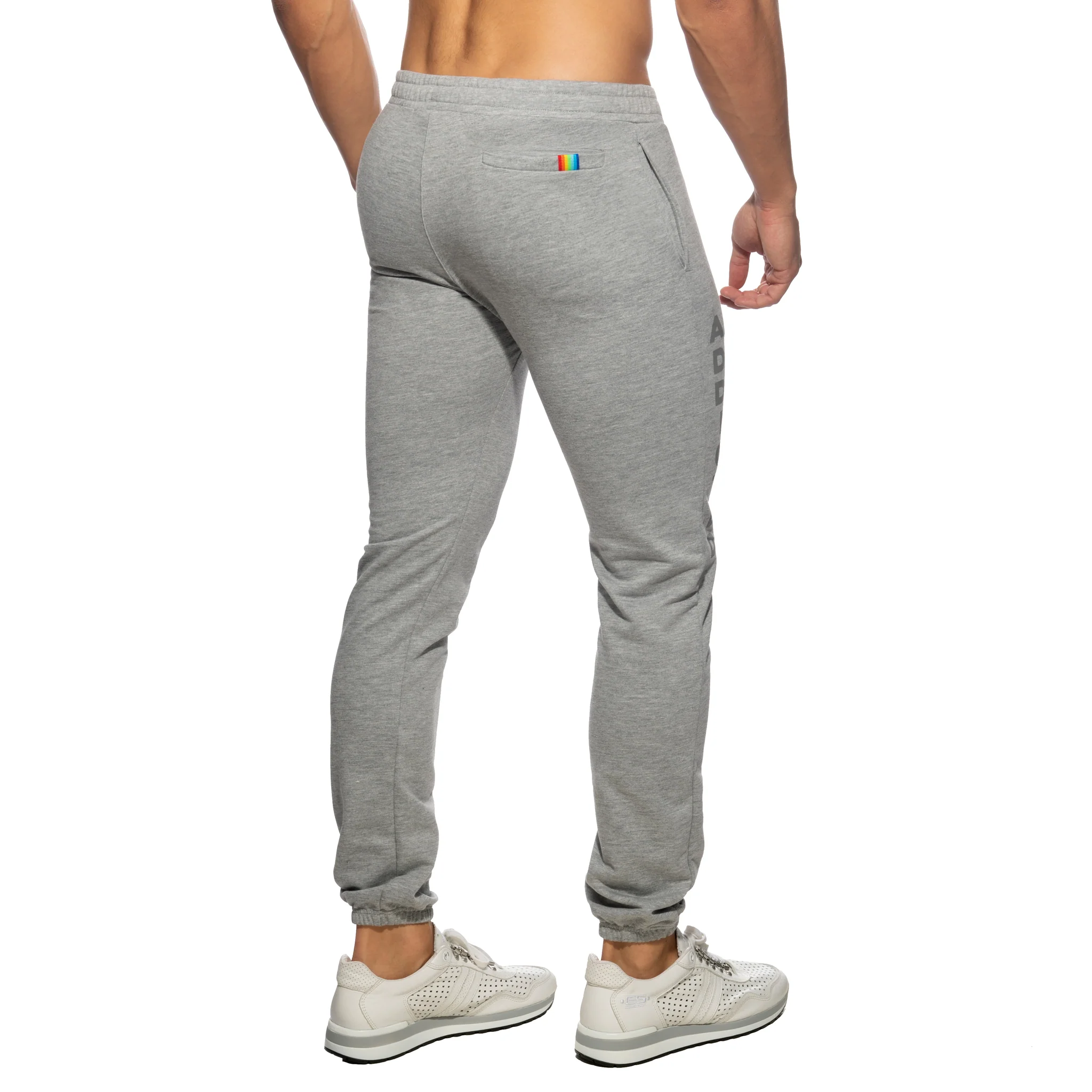 Addicted Long Jogging Pants Heather Grey AD999 - Image 3